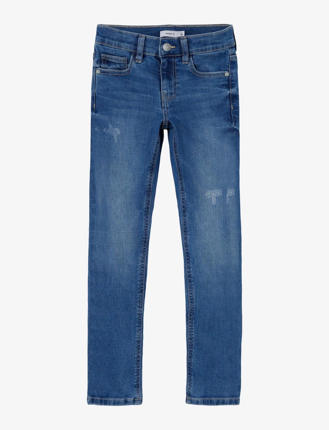 NAME IT Nkfsalli Slim Jeans 1114-Mt Noos Blau - 164 - Kinder
