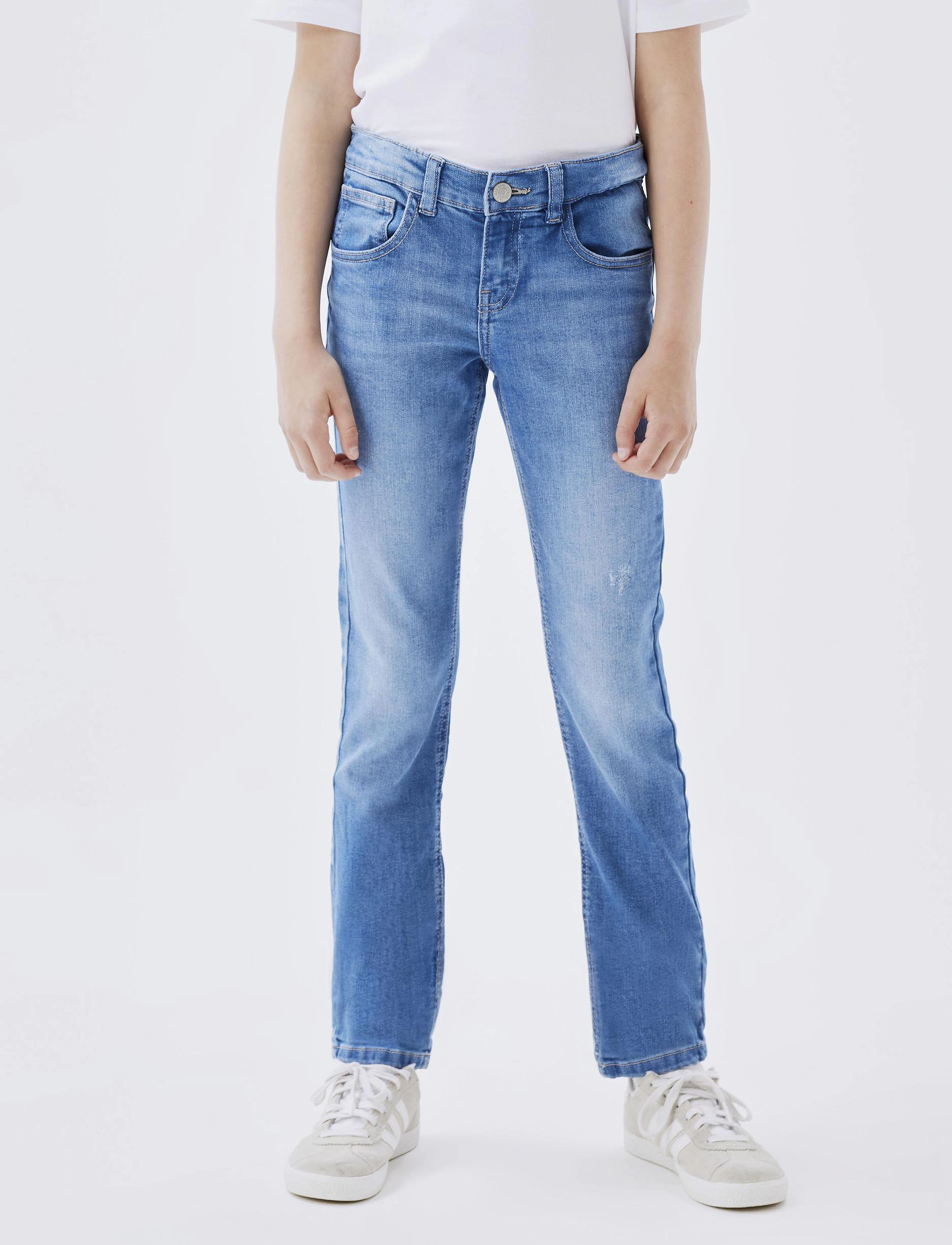 name it - NKFSALLI SLIM JEANS 1114-MT NOOS - skinny jeans - medium blue denim - 4