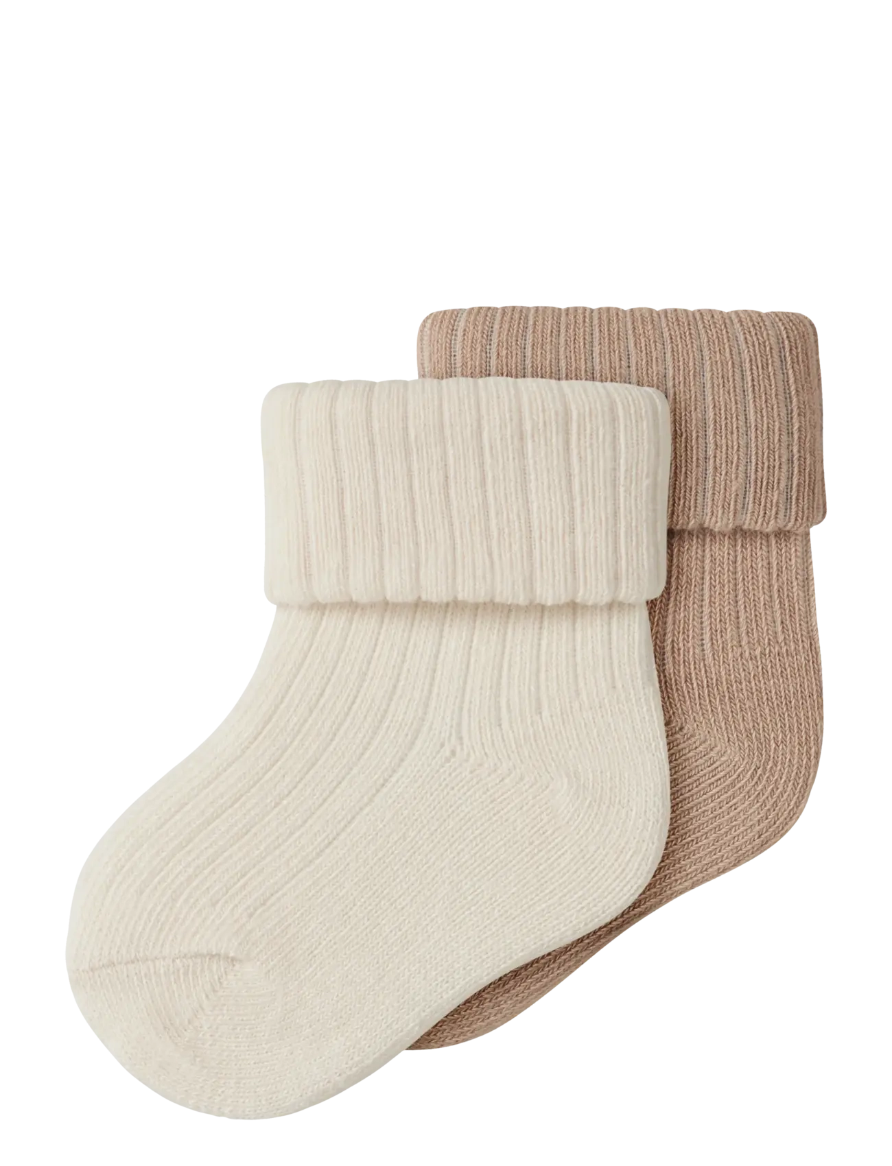 name it NBNNUGAT 2P SOCK - Apģērbs - ANTIQUE WHITE / cream