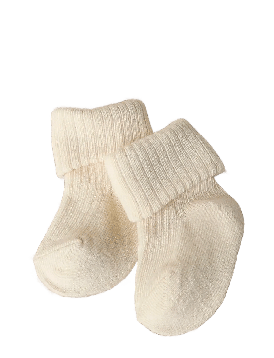 name it - NBNNUGAT 2P SOCK - antique white - 1