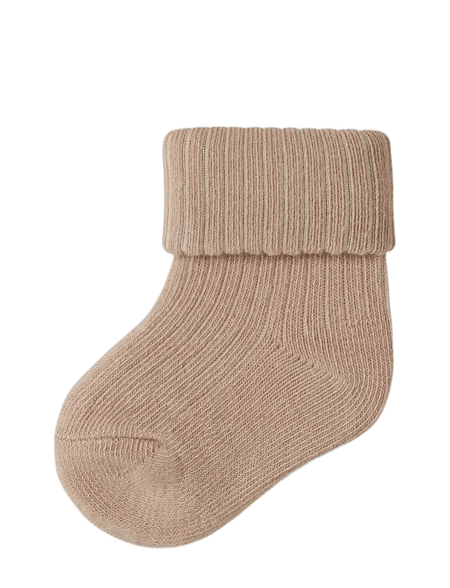 name it - NBNNUGAT 2P SOCK - antique white - 2