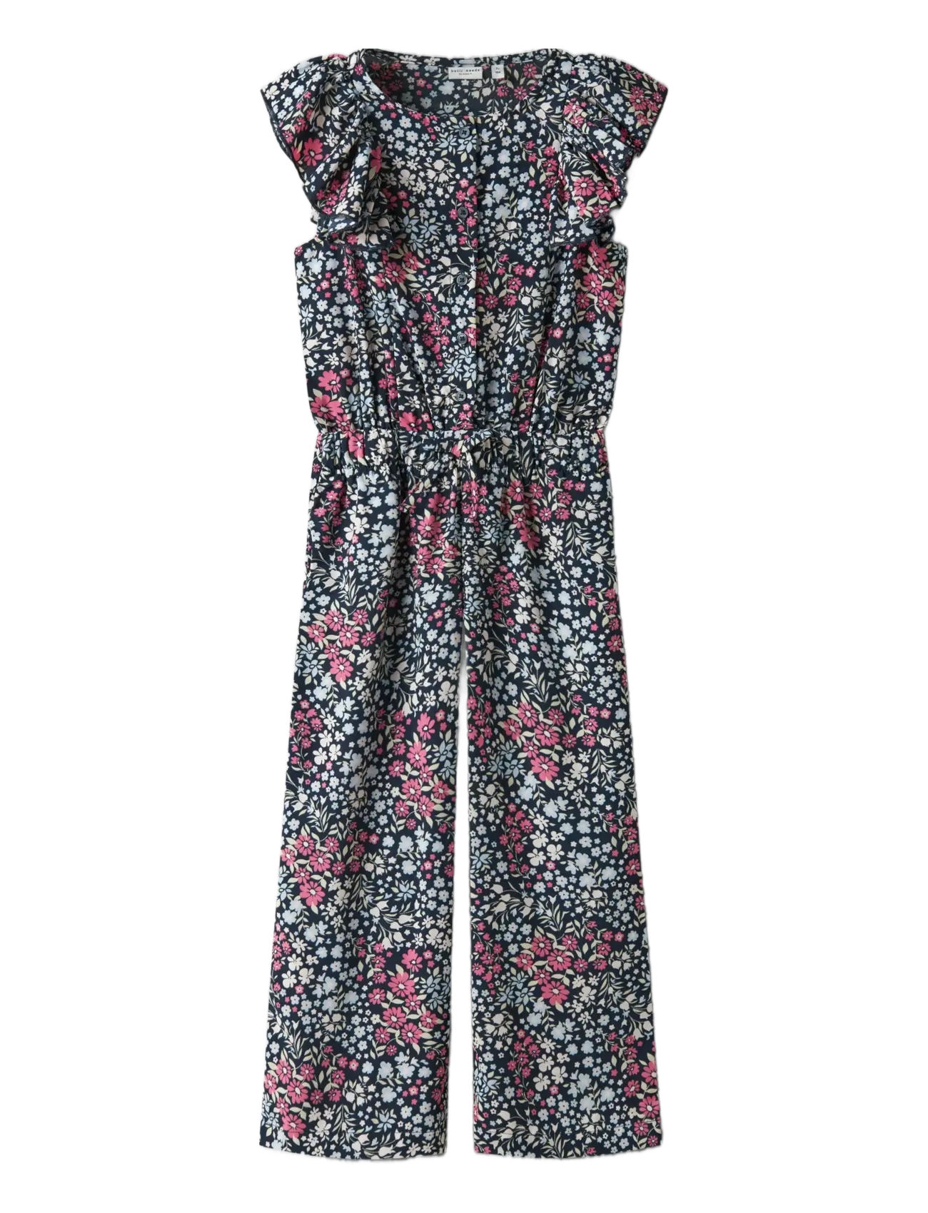 name it NKFVINAYA 7/8 JUMPSUIT - Buksedragter - CARMINE ROSE / black