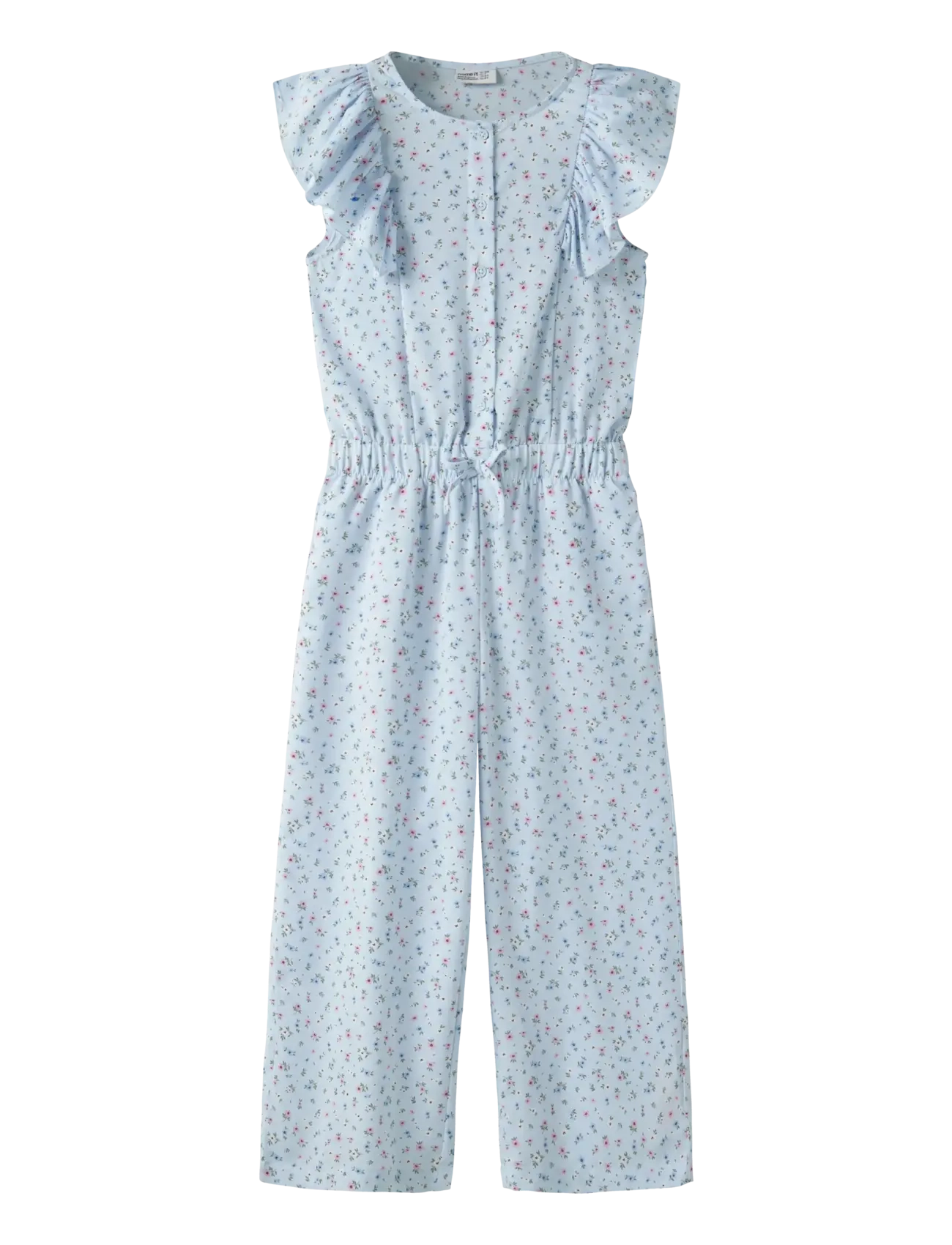 name it NKFVINAYA 7/8 JUMPSUIT - Nieuwe Mode - ICE WATER / blue