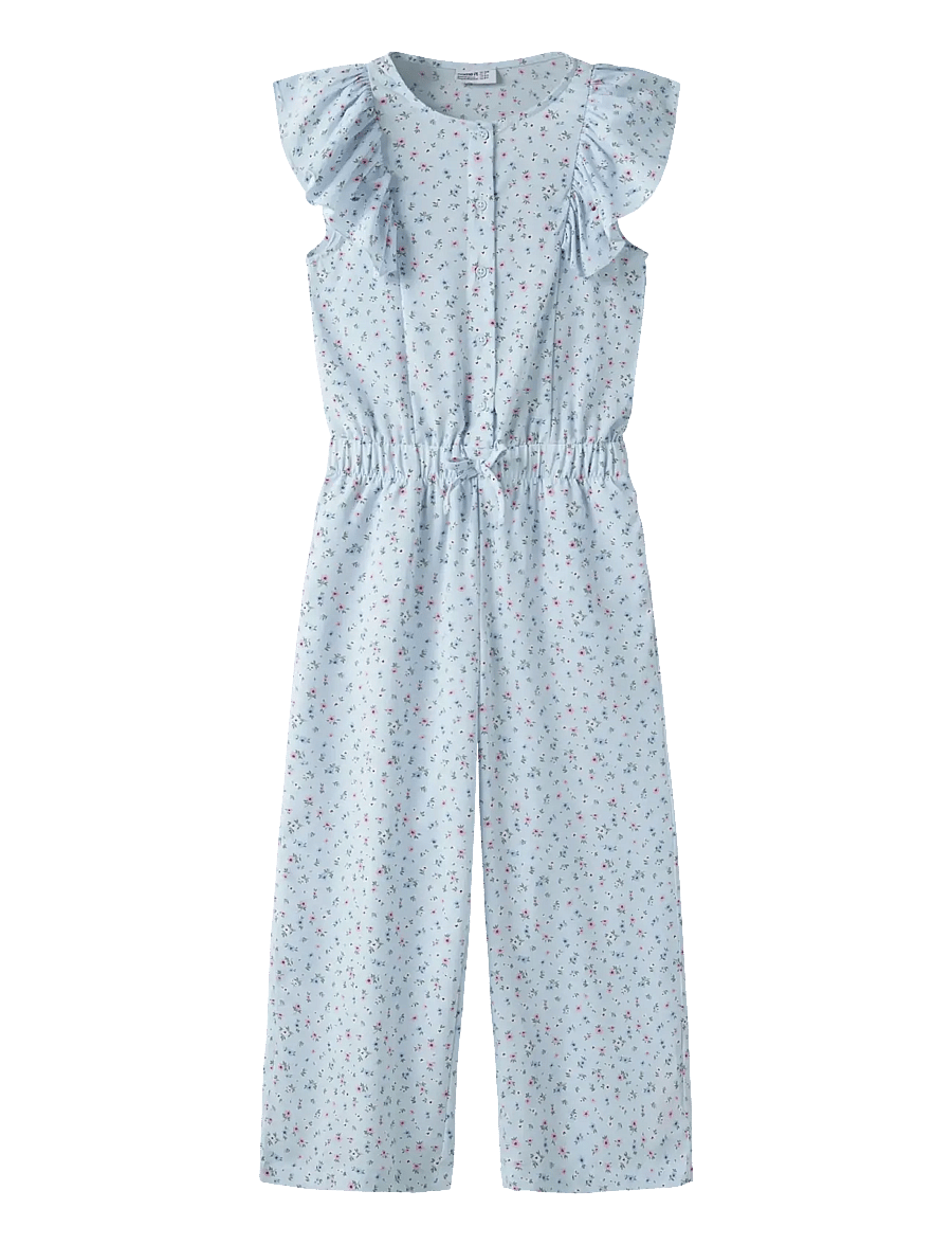 name it - NKFVINAYA 7/8 JUMPSUIT - jumpsuits - ice water - 0