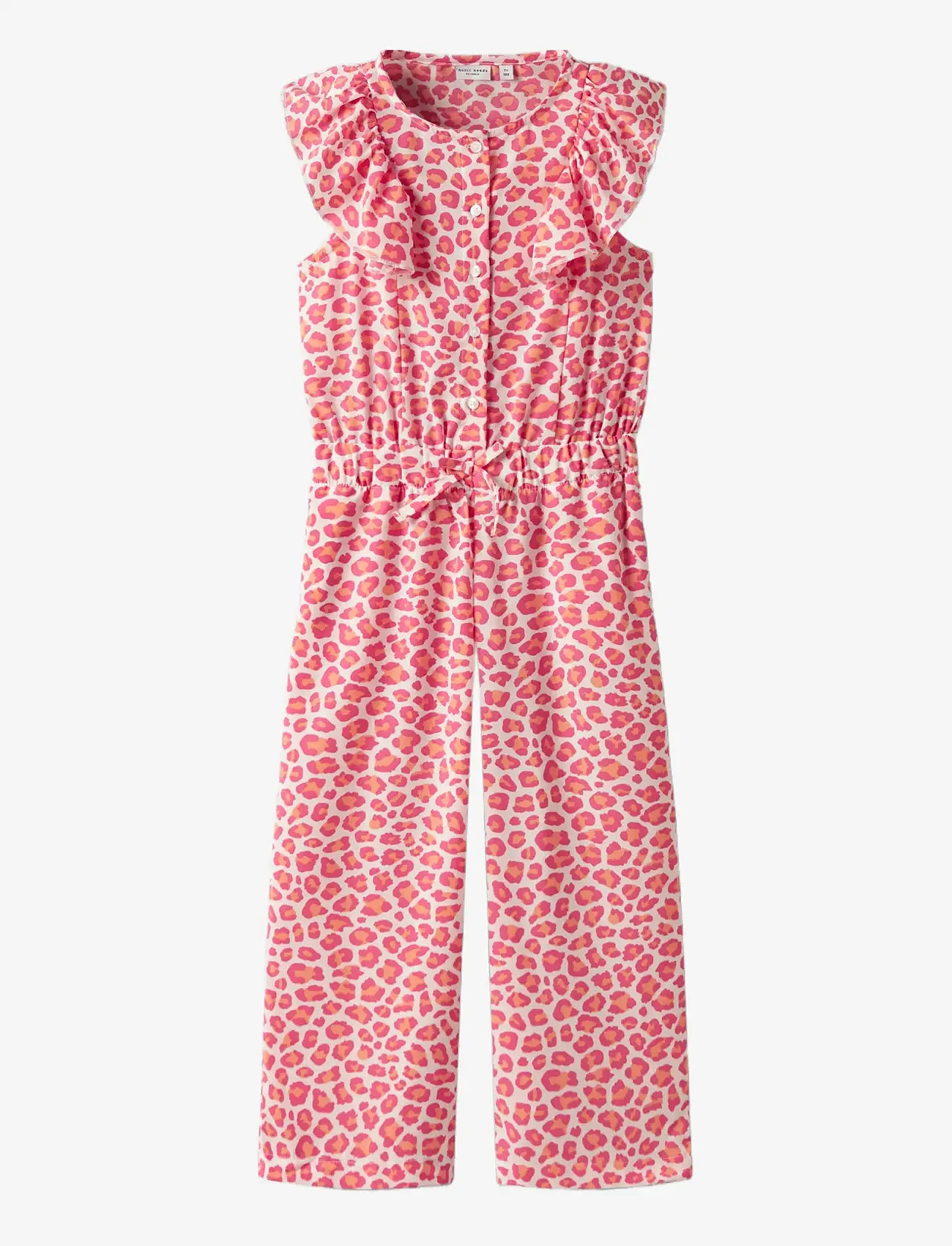 name it - NKFVINAYA 7/8 JUMPSUIT - jumpsuits - papaya punch - 1