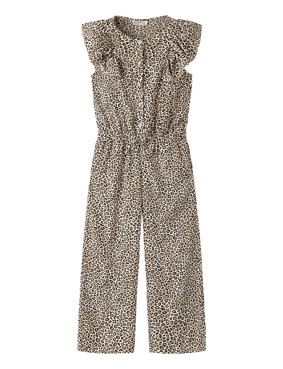 name it - NKFVINAYA 7/8 JUMPSUIT - jumpsuits - turtledove - 0