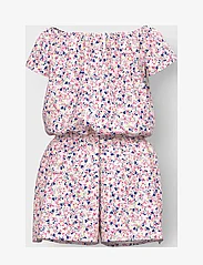 name it - NMFVINAYA SS PLAYSUIT F - vakarinės suknelės - white alyssum - 1