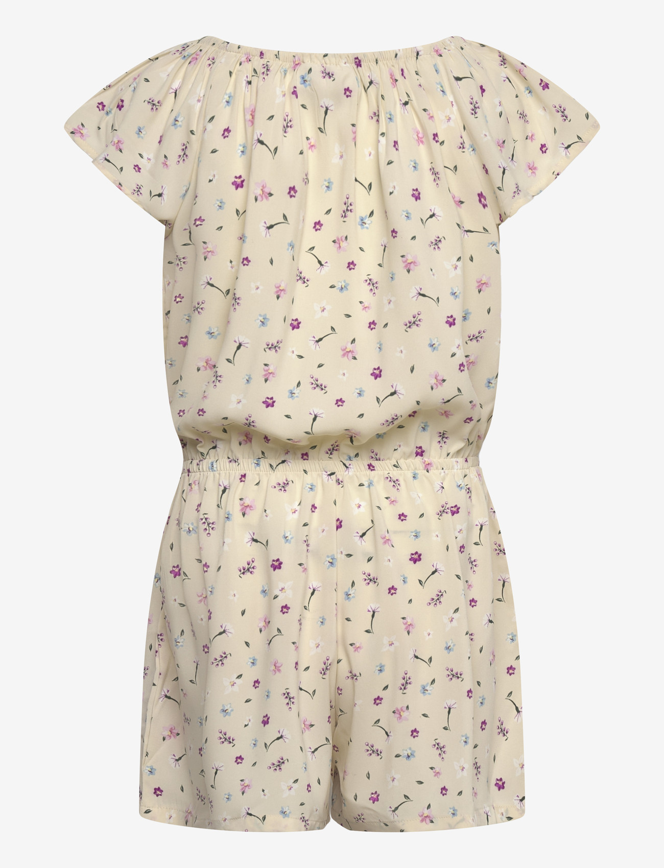name it - NKFVINAYA SS PLAYSUIT FFFFF NOOS - buksedragter - almond milk - 1