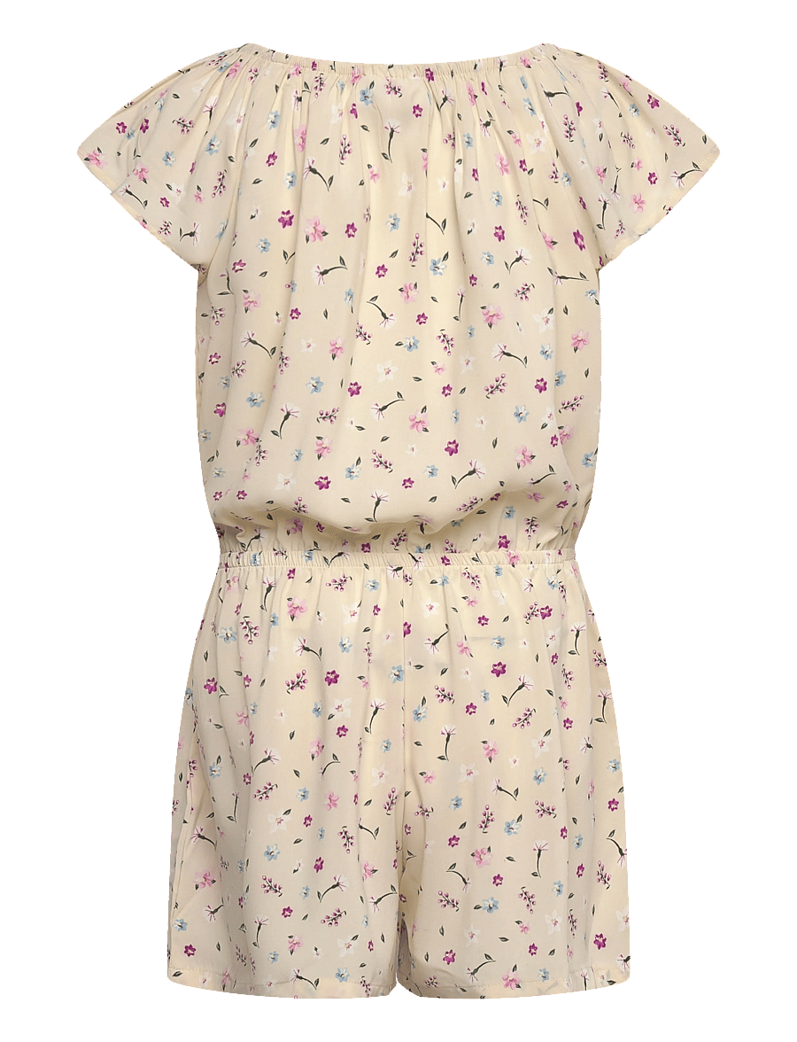 name it - NKFVINAYA SS PLAYSUIT FFFFF NOOS - jumpsuits - almond milk - 1