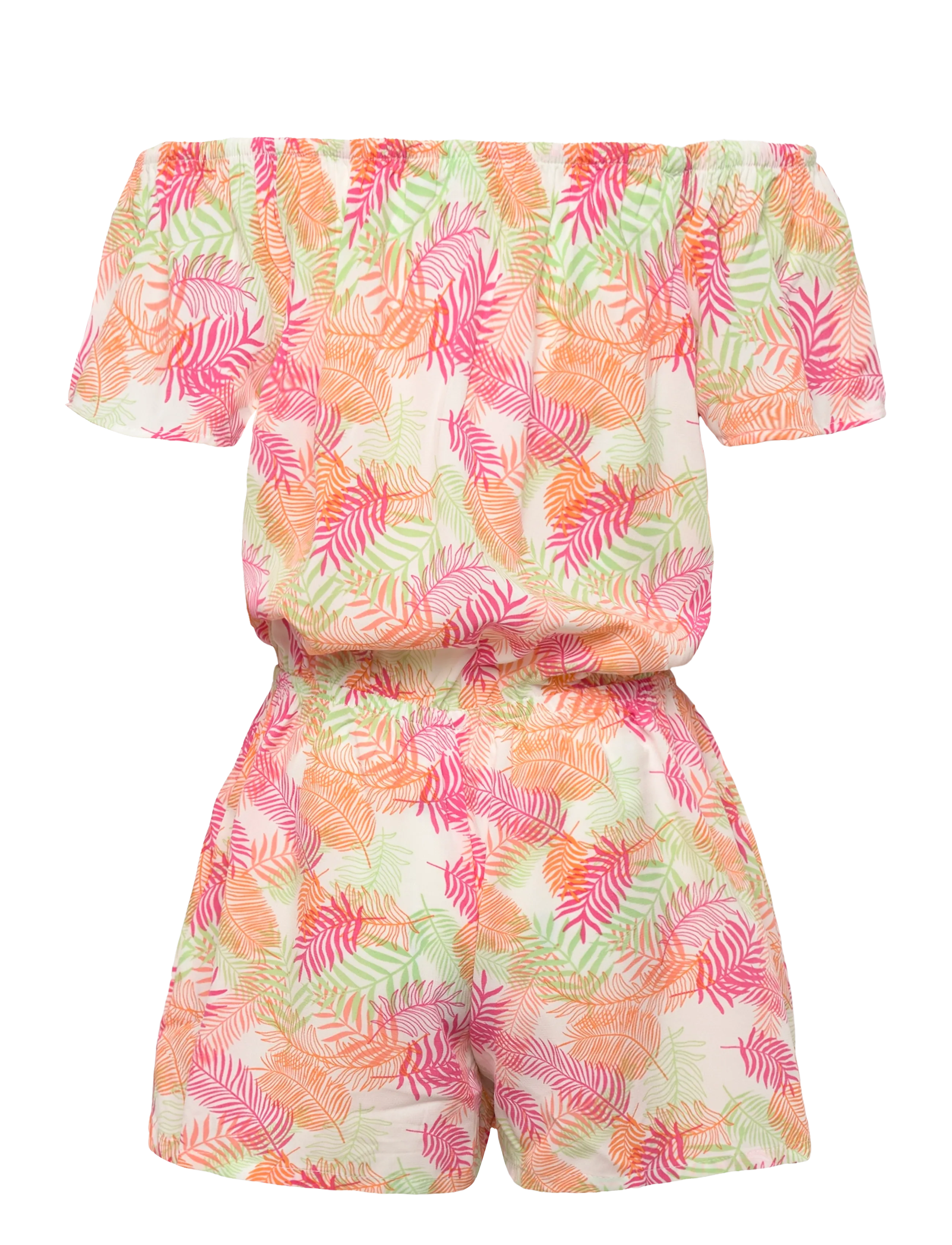 name it - NKFVINAYA SS PLAYSUIT FFFFF NOOS - jumpsuits - arcadian green - 1