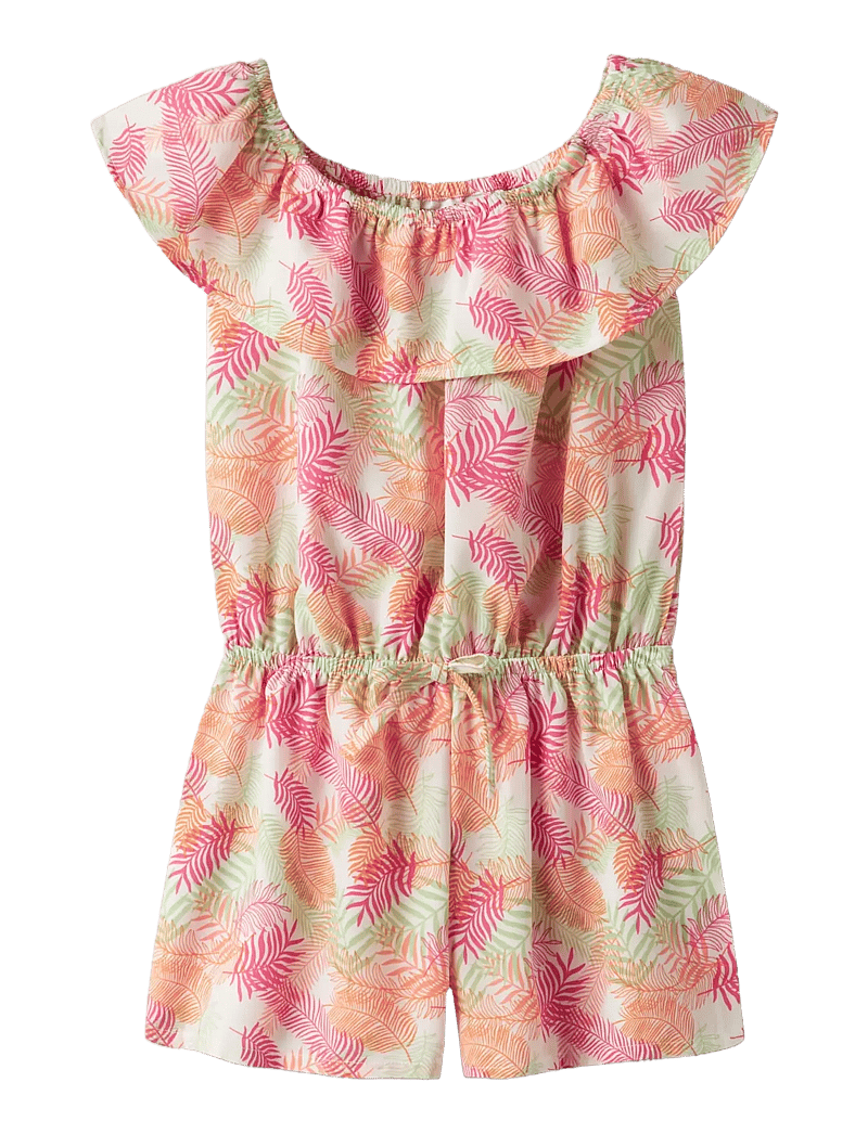 name it - NKFVINAYA SS PLAYSUIT FFFFF NOOS - buksedragter - arcadian green - 2