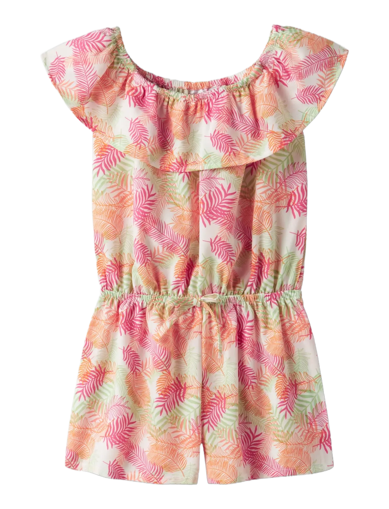 name it - NKFVINAYA SS PLAYSUIT FFFFF NOOS - jumpsuits - arcadian green - 2