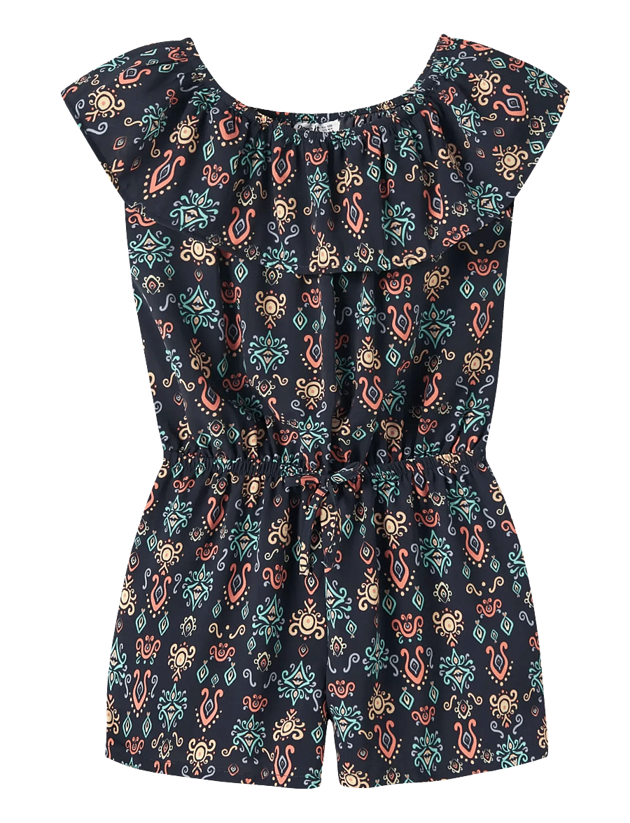 name it - NKFVINAYA SS PLAYSUIT FFFFF NOOS - buksedrakter - dark sapphire - 0