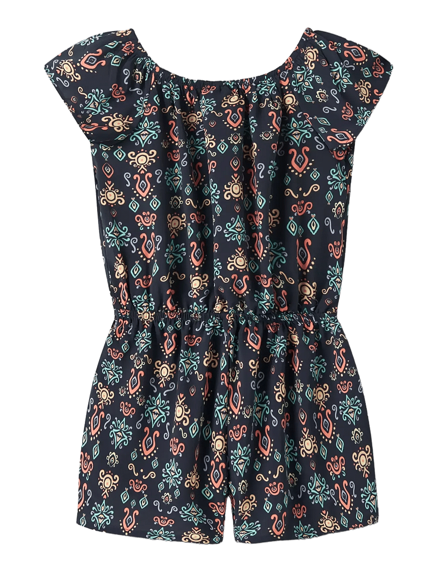 name it - NKFVINAYA SS PLAYSUIT FFFFF NOOS - buksedrakter - dark sapphire - 1