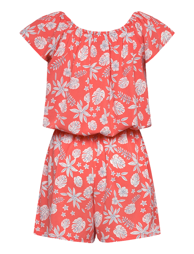 name it - NKFVINAYA SS PLAYSUIT FFFFF NOOS - buksedragter - fusion coral - 1