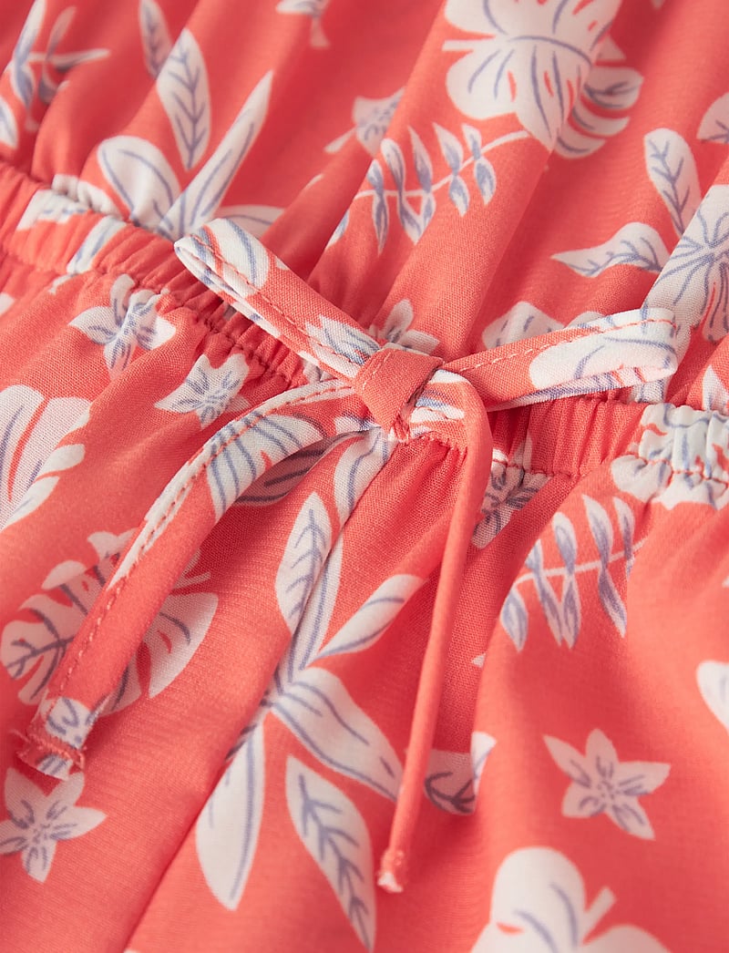name it - NKFVINAYA SS PLAYSUIT FFFFF NOOS - buksedragter - fusion coral - 4