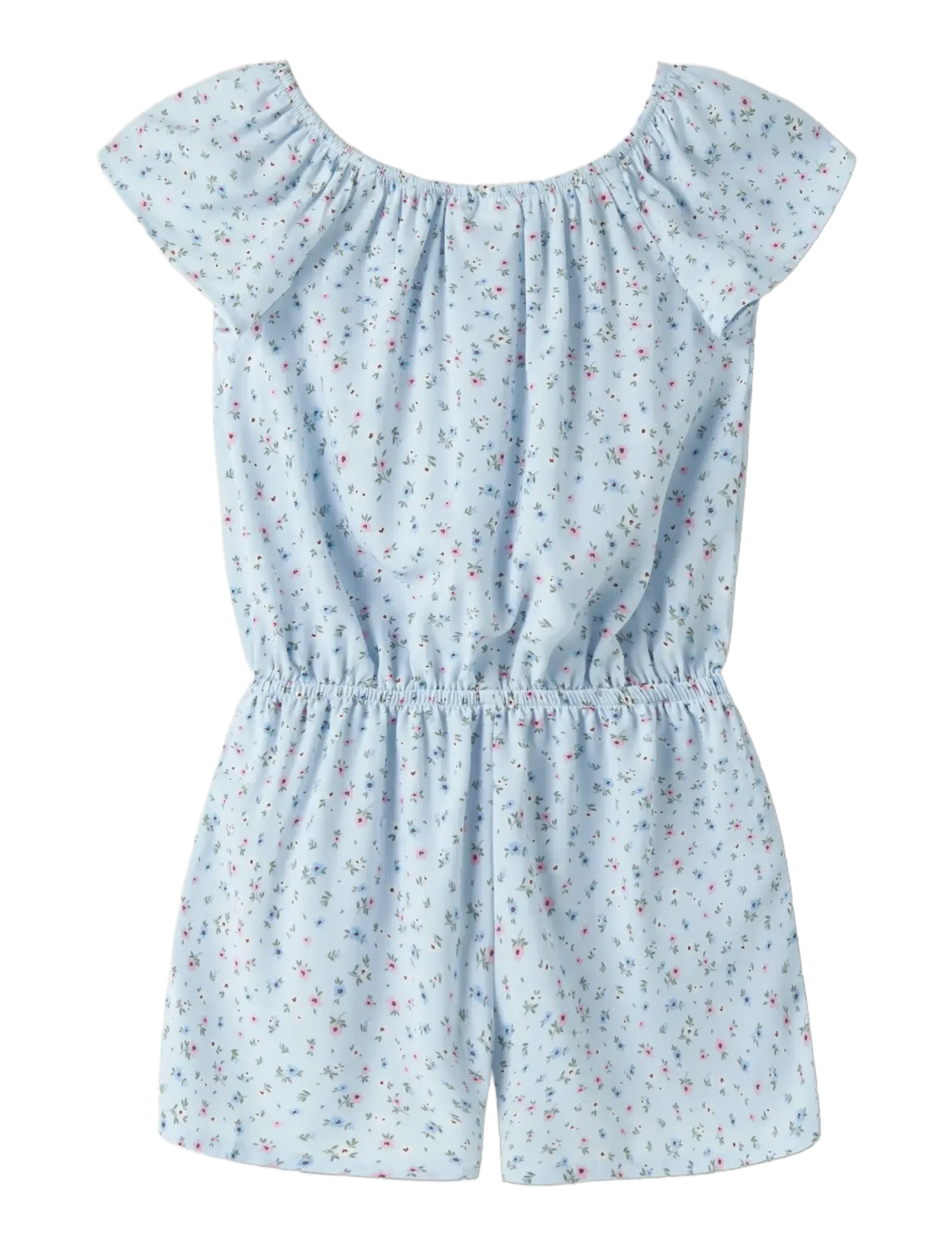 name it - NKFVINAYA SS PLAYSUIT FFFFF NOOS - buksedrakter - ice water - 1