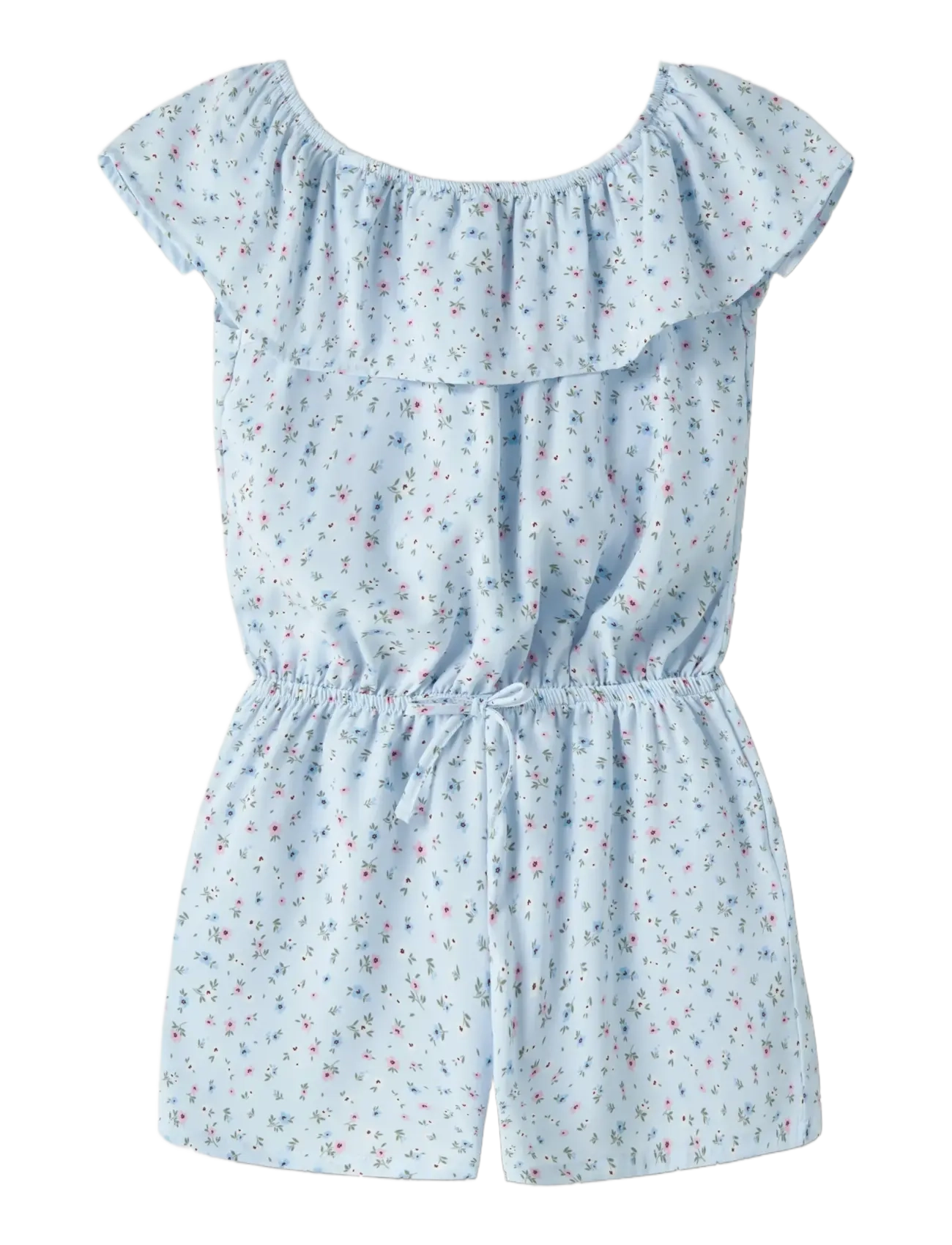 name it - NKFVINAYA SS PLAYSUIT FFFFF NOOS - buksedrakter - ice water - 2