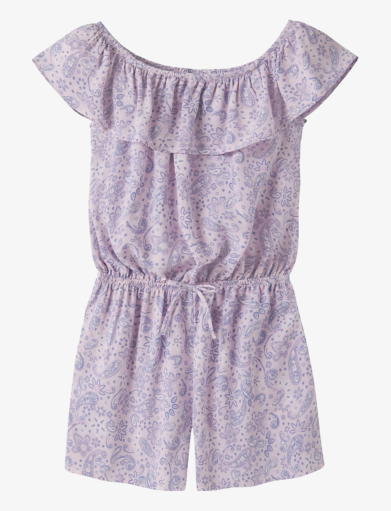name it - NKFVINAYA SS PLAYSUIT FFFFF NOOS - kombinezonai - lavender fog - 0
