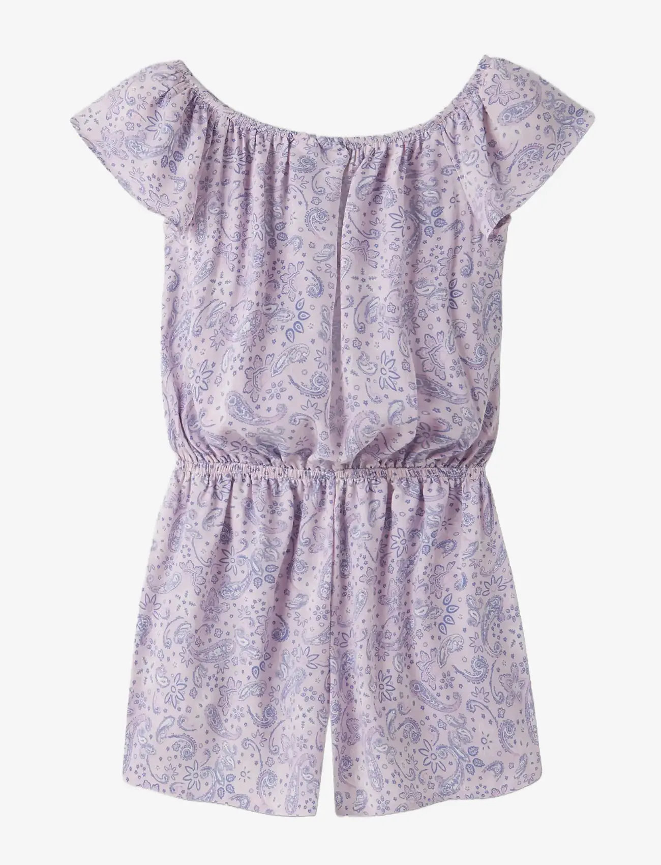 name it - NKFVINAYA SS PLAYSUIT FFFFF NOOS - kombinezonai - lavender fog - 1