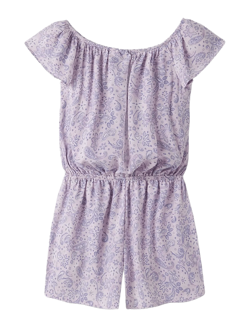 name it - NKFVINAYA SS PLAYSUIT FFFFF NOOS - kombinezonai - lavender fog - 1