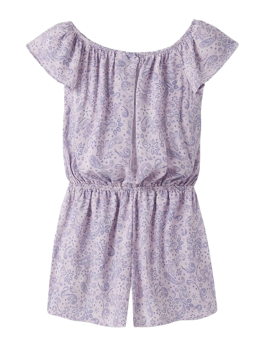 name it - NKFVINAYA SS PLAYSUIT FFFFF NOOS - byxdress - lavender fog - 1