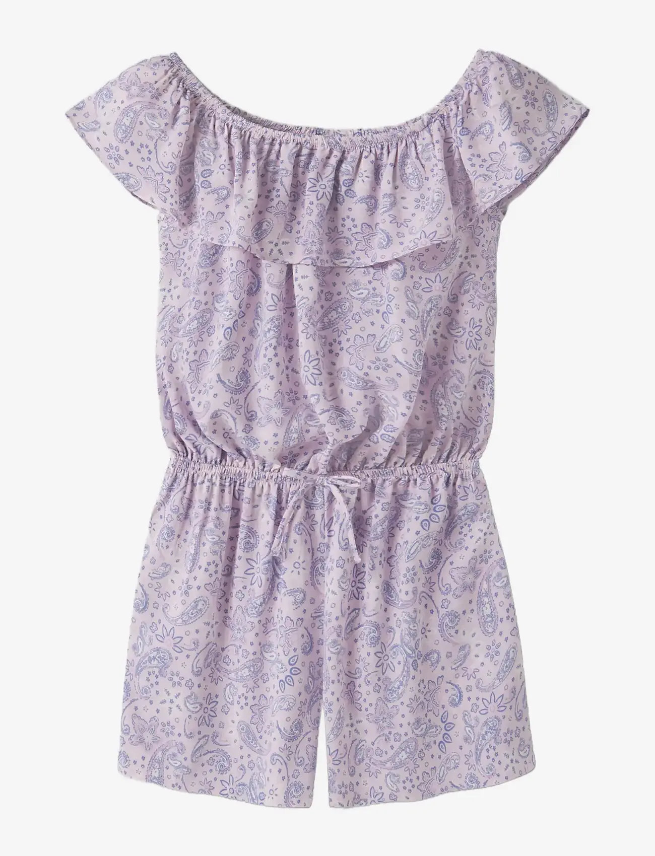 name it - NKFVINAYA SS PLAYSUIT FFFFF NOOS - kombinezonai - lavender fog - 2