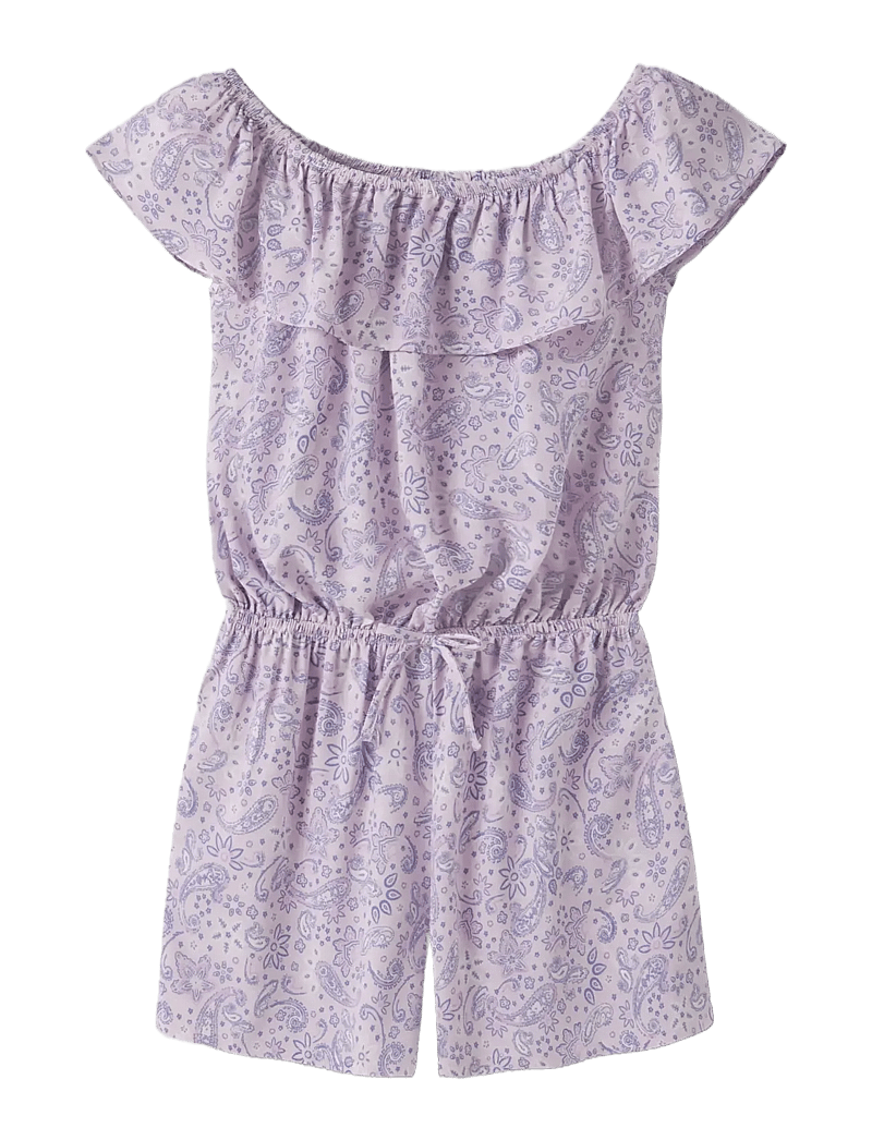 name it - NKFVINAYA SS PLAYSUIT FFFFF NOOS - kombinezonai - lavender fog - 2