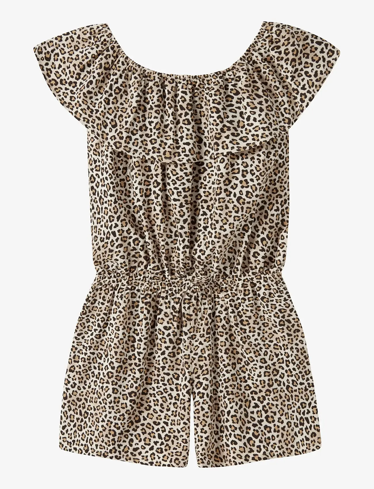 name it - NKFVINAYA SS PLAYSUIT FFFFF NOOS - jumpsuits - turtledove - 0