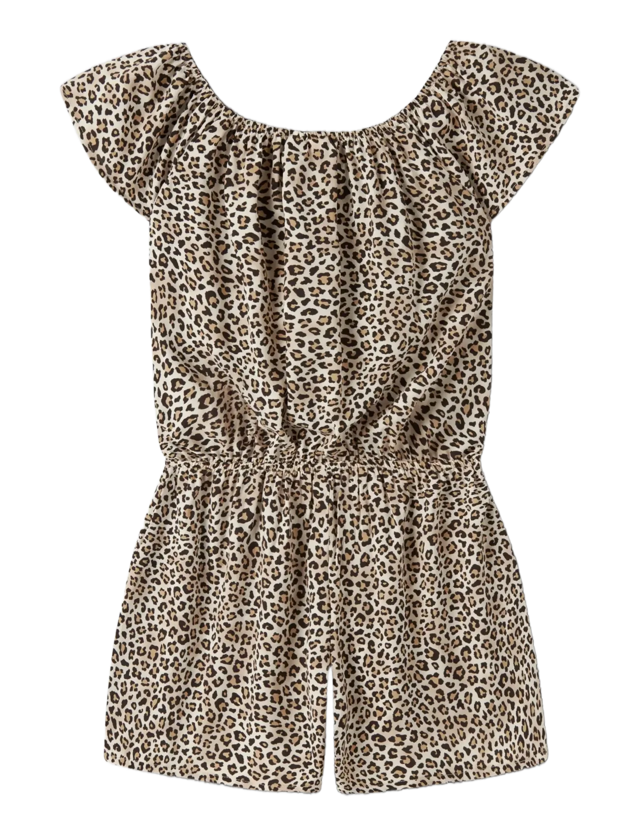 name it - NKFVINAYA SS PLAYSUIT FFFFF NOOS - buksedragter - turtledove - 1