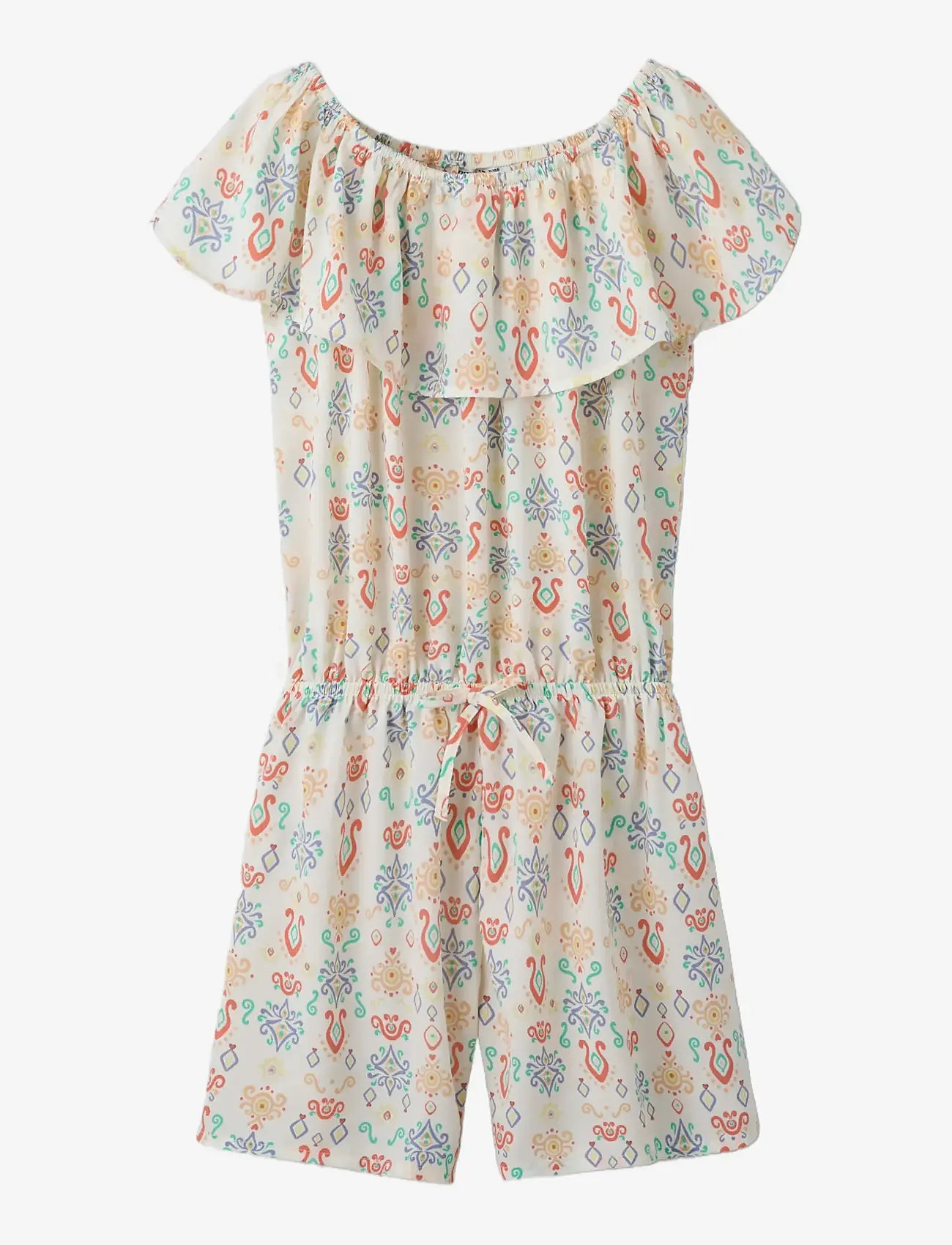 name it - NKFVINAYA SS PLAYSUIT FFFFF NOOS - pükskostüümid - white alyssum - 0