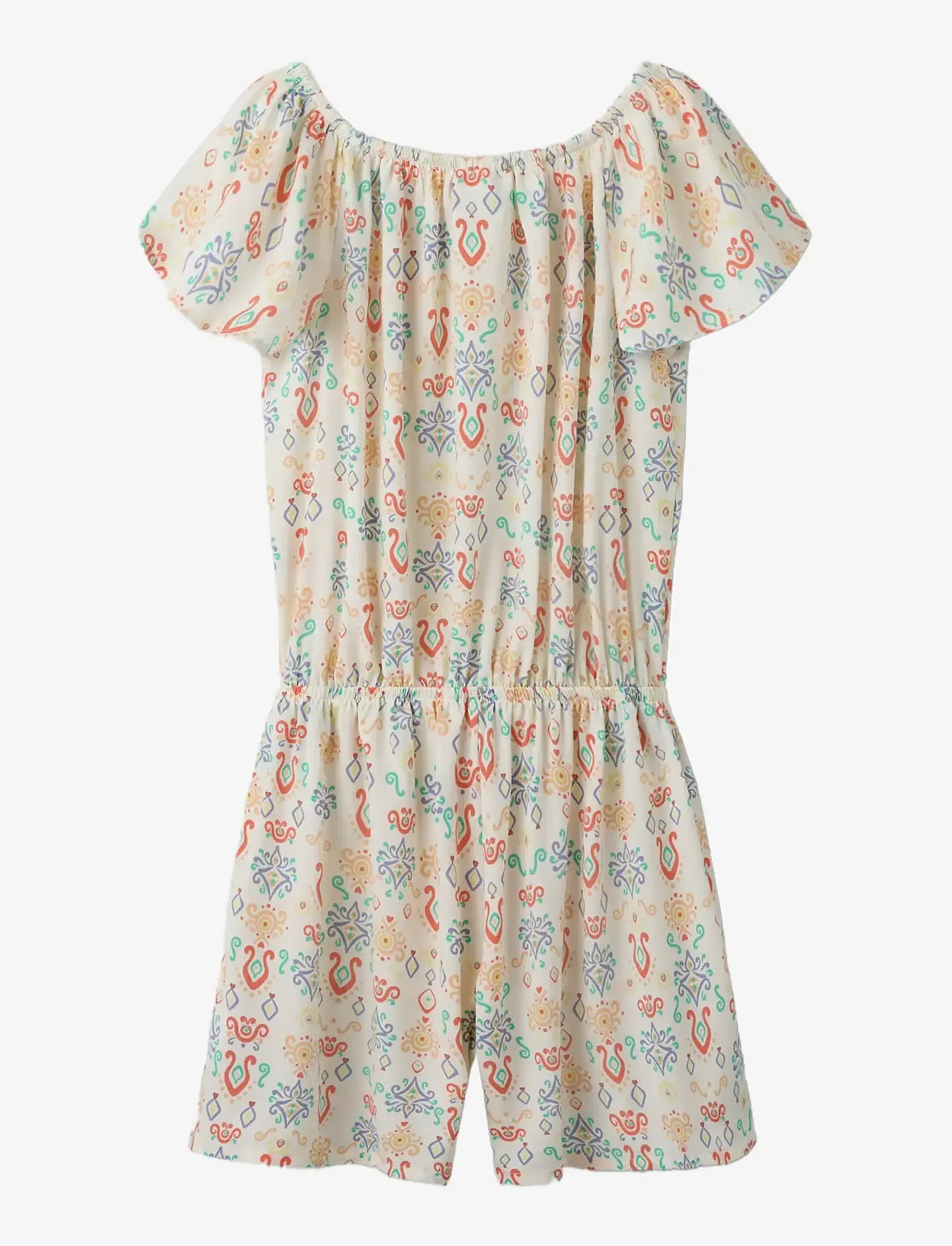 name it - NKFVINAYA SS PLAYSUIT FFFFF NOOS - pükskostüümid - white alyssum - 1