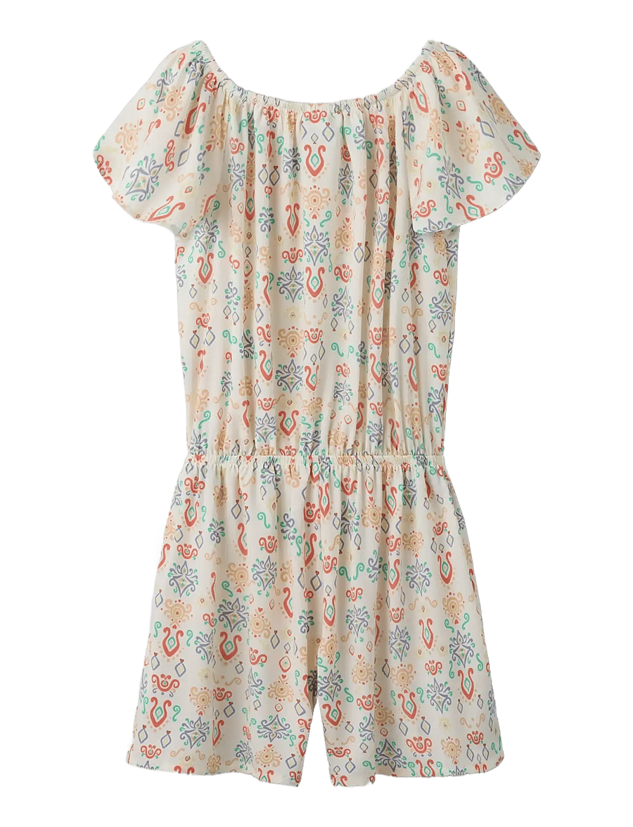 name it - NKFVINAYA SS PLAYSUIT FFFFF NOOS - jumpsuits - white alyssum - 1