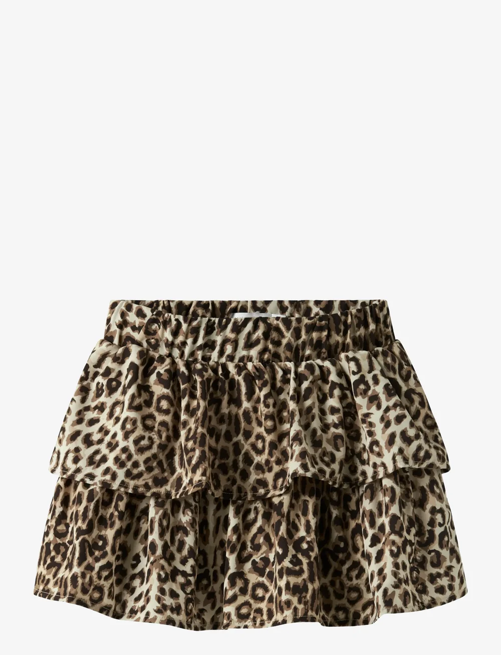 name it - NKFVINAYA SKIRT FFF NOOS - kurze röcke - black - 1