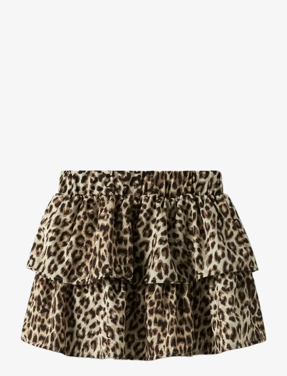 name it - NKFVINAYA SKIRT FFF NOOS - kurze röcke - black - 2