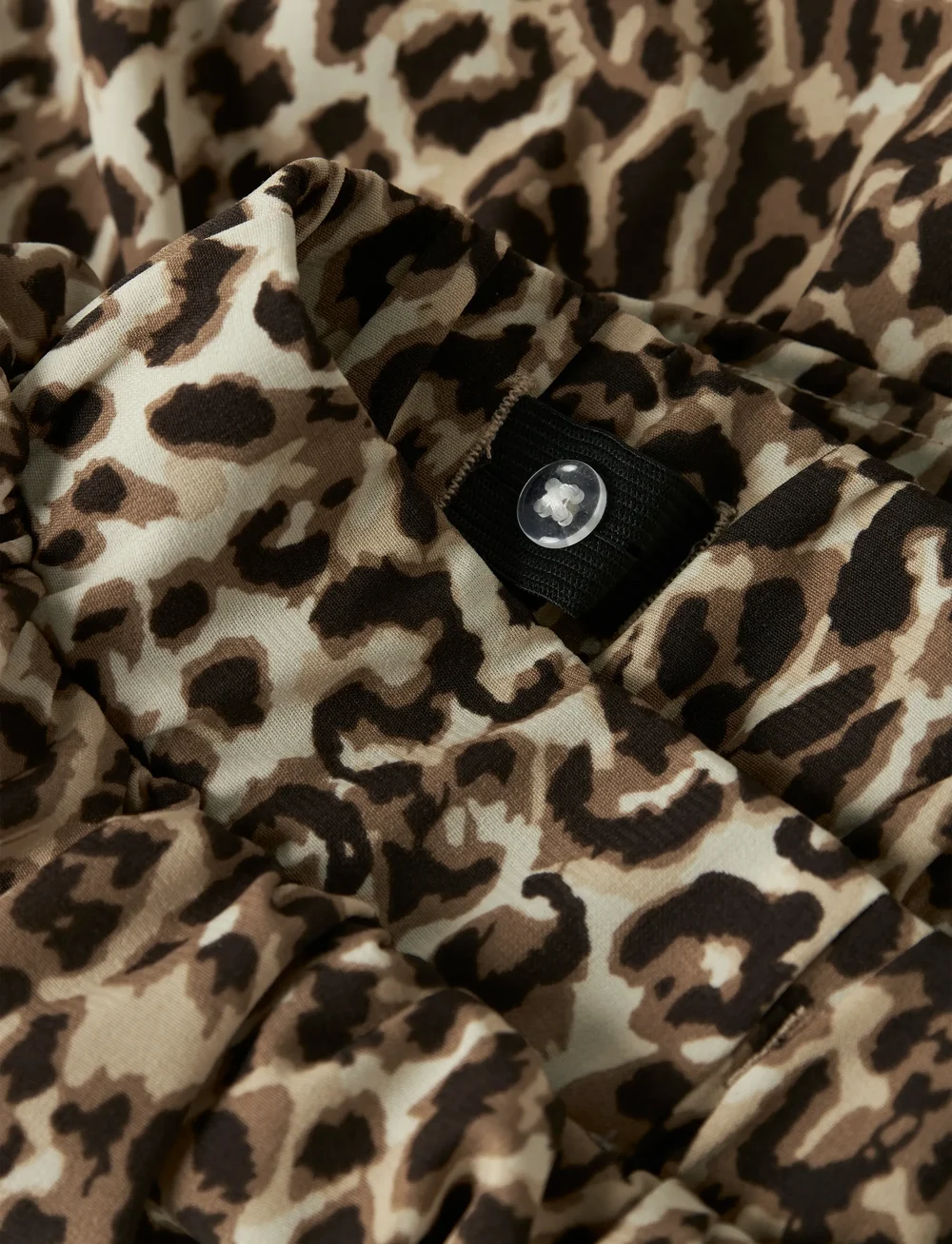 name it - NKFVINAYA SKIRT FFF NOOS - kurze röcke - black - 0