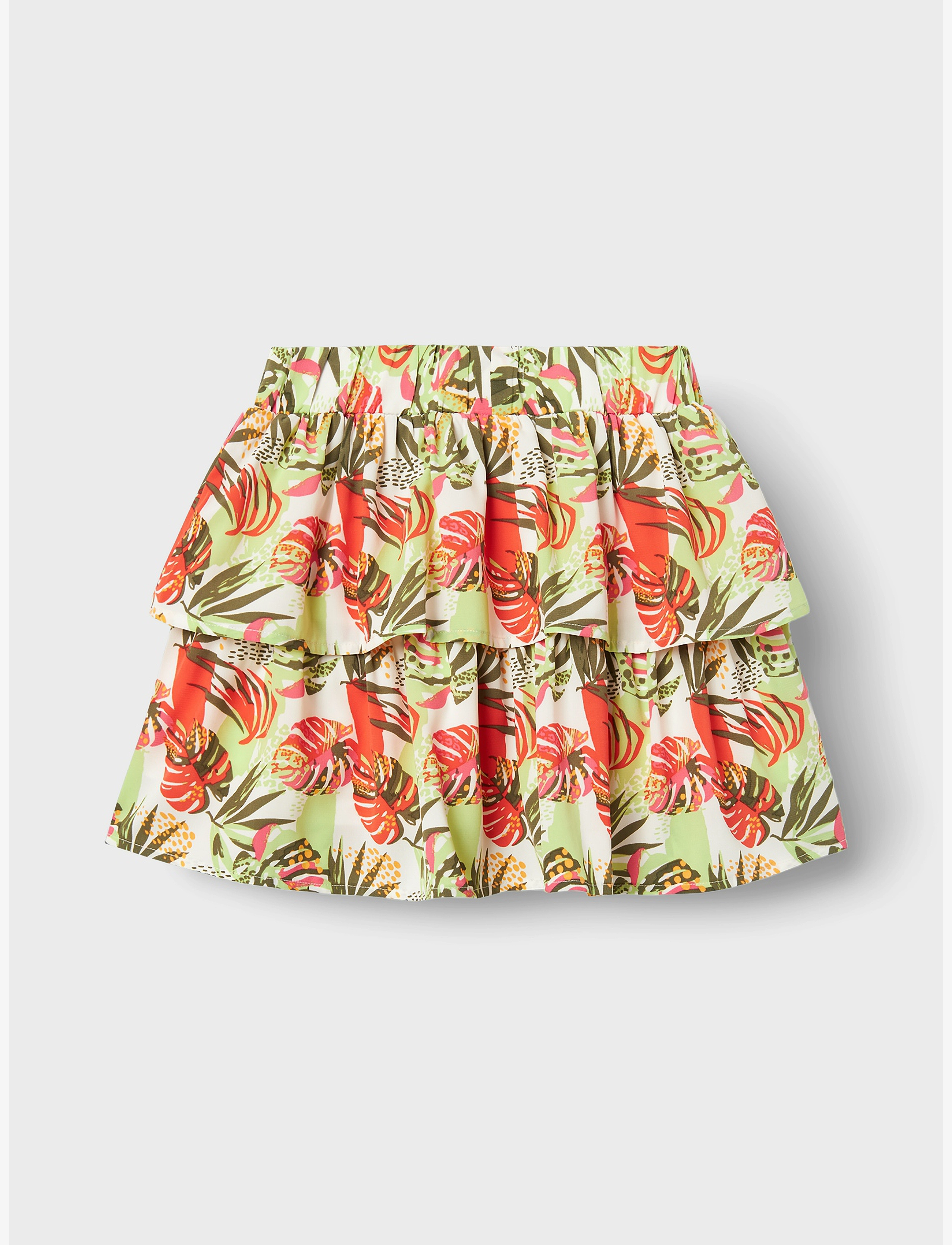 name it - NKFVINAYA SKIRT FFF NOOS - korte nederdele - bright white - 2