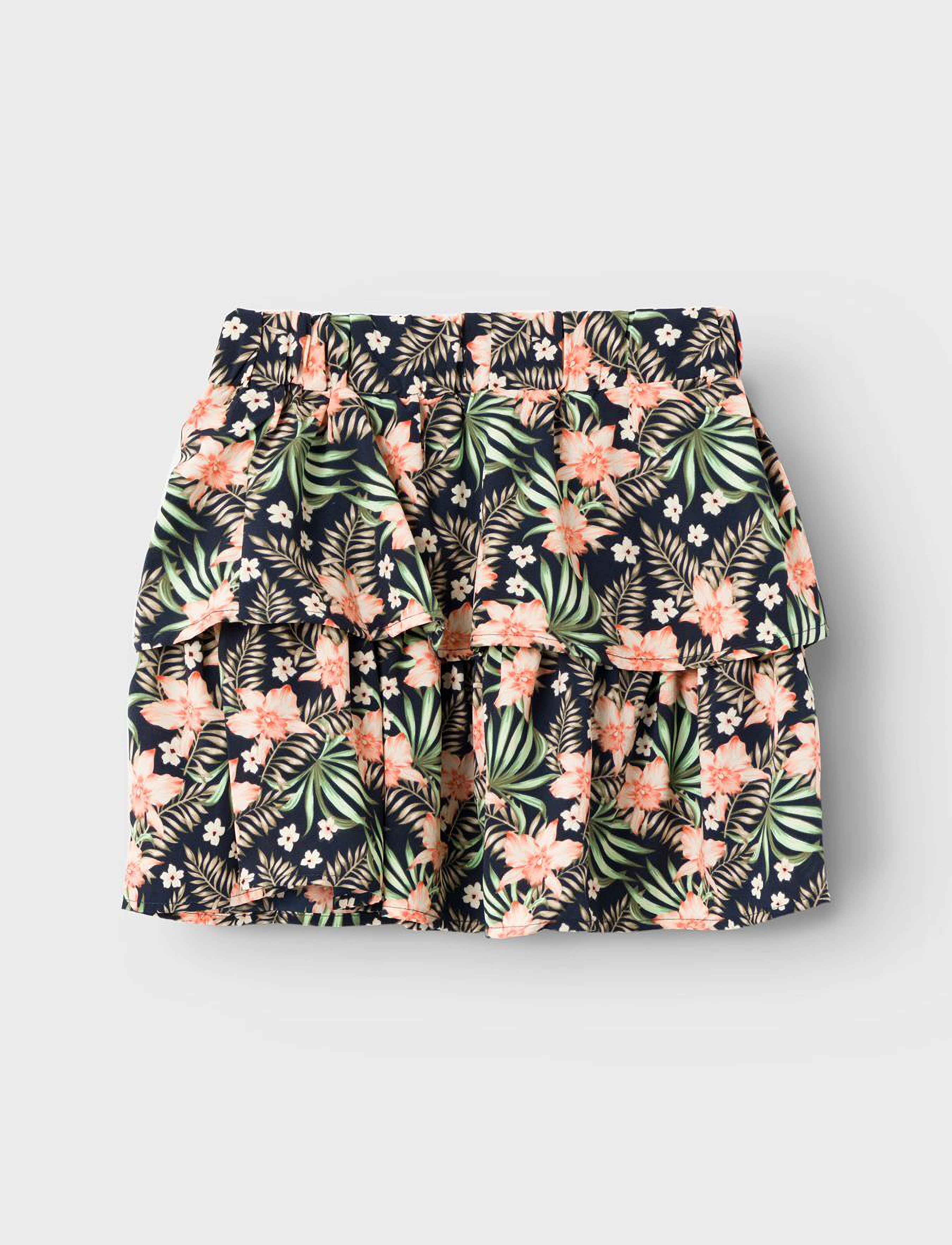 name it - NKFVINAYA SKIRT FFF NOOS - korte nederdele - dark sapphire - 4