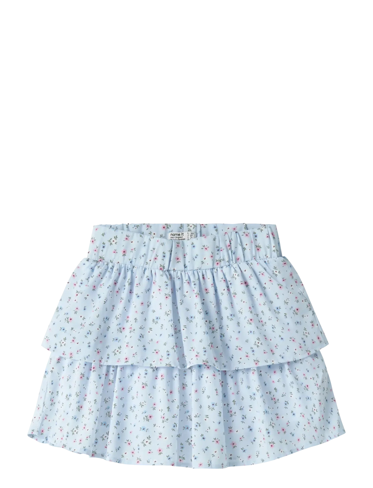 name it Nkfvinaya Skirt Fff Noos, 116, Blue, Nederdele > Korte Nederdele, Børn