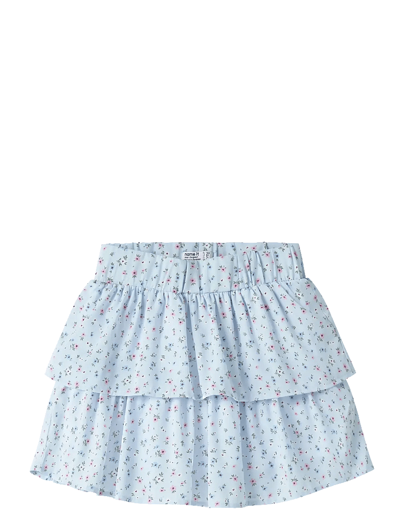 name it - NKFVINAYA SKIRT FFF NOOS - kurze röcke - ice water - 0