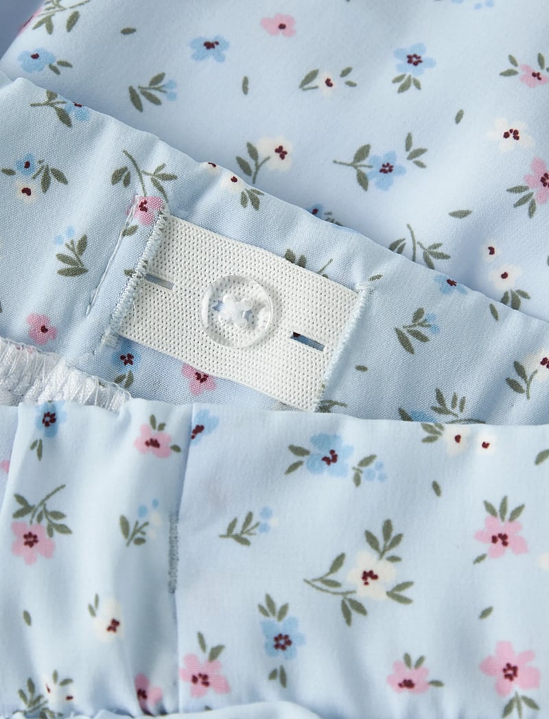 name it - NKFVINAYA SKIRT FFF NOOS - kurze röcke - ice water - 2