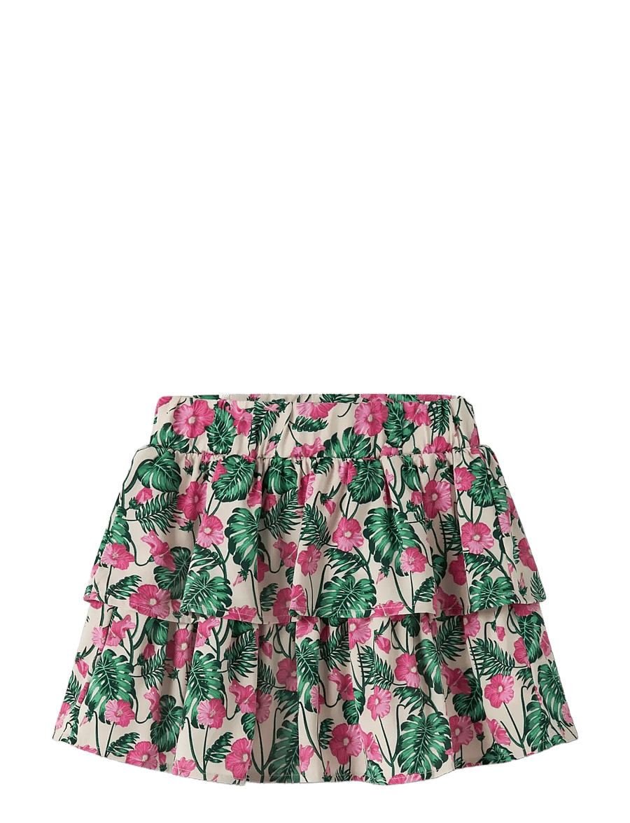 name it - NKFVINAYA SKIRT FFF NOOS - kurze röcke - summer sand - 2
