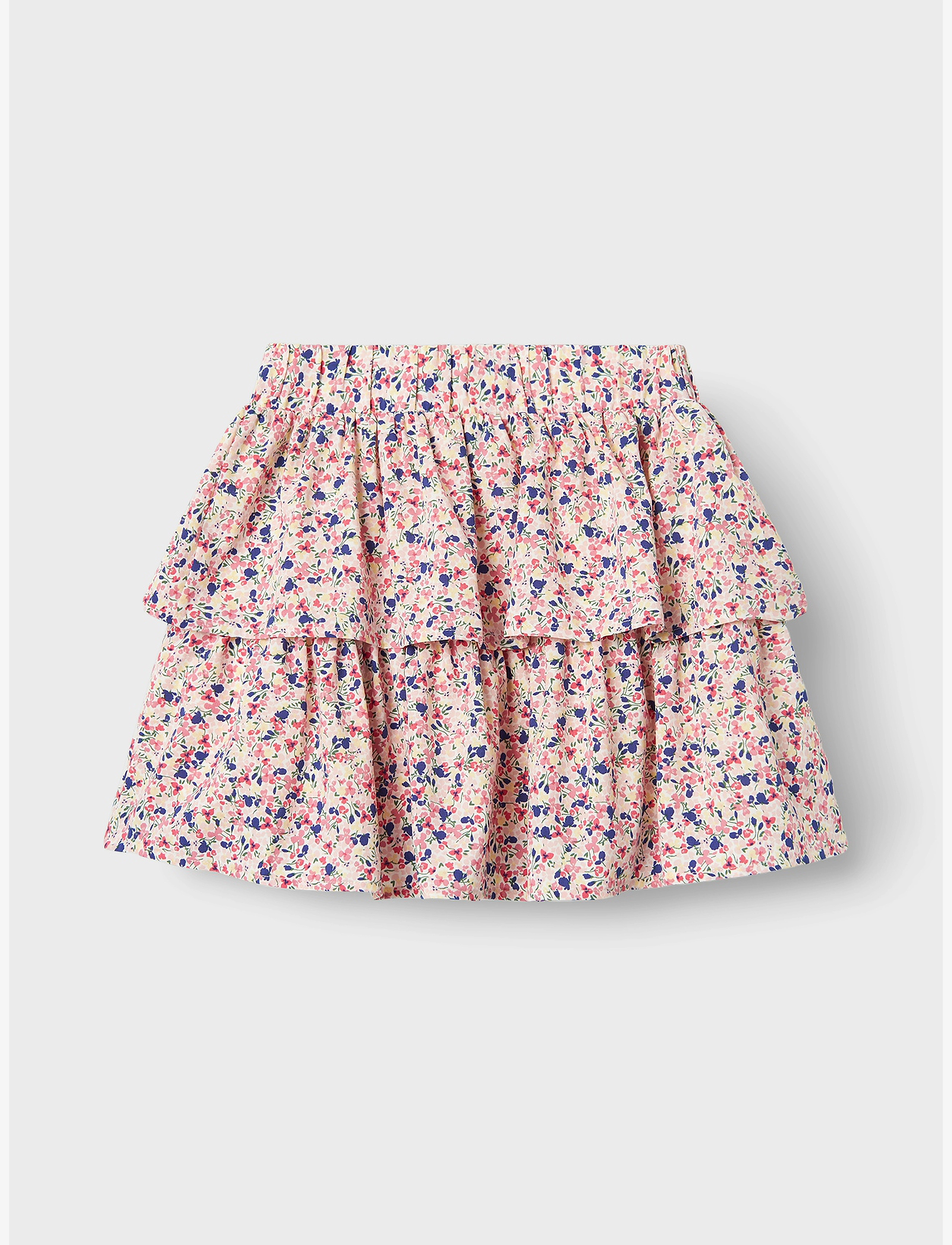 name it - NKFVINAYA SKIRT FFF NOOS - miniseelikud - white alyssum - 2