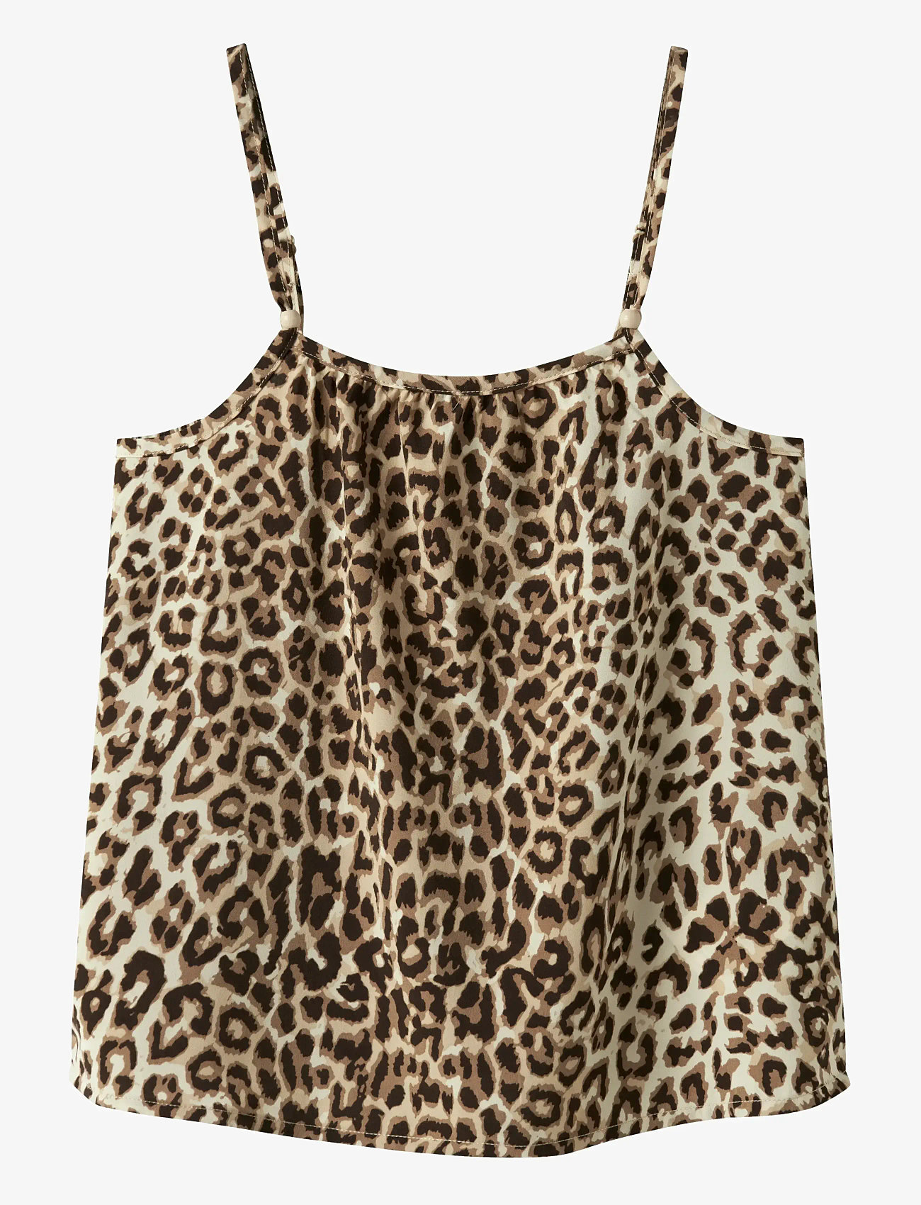 name it - NKFVINAYA STRAP TOP - varrukateta - black - 0