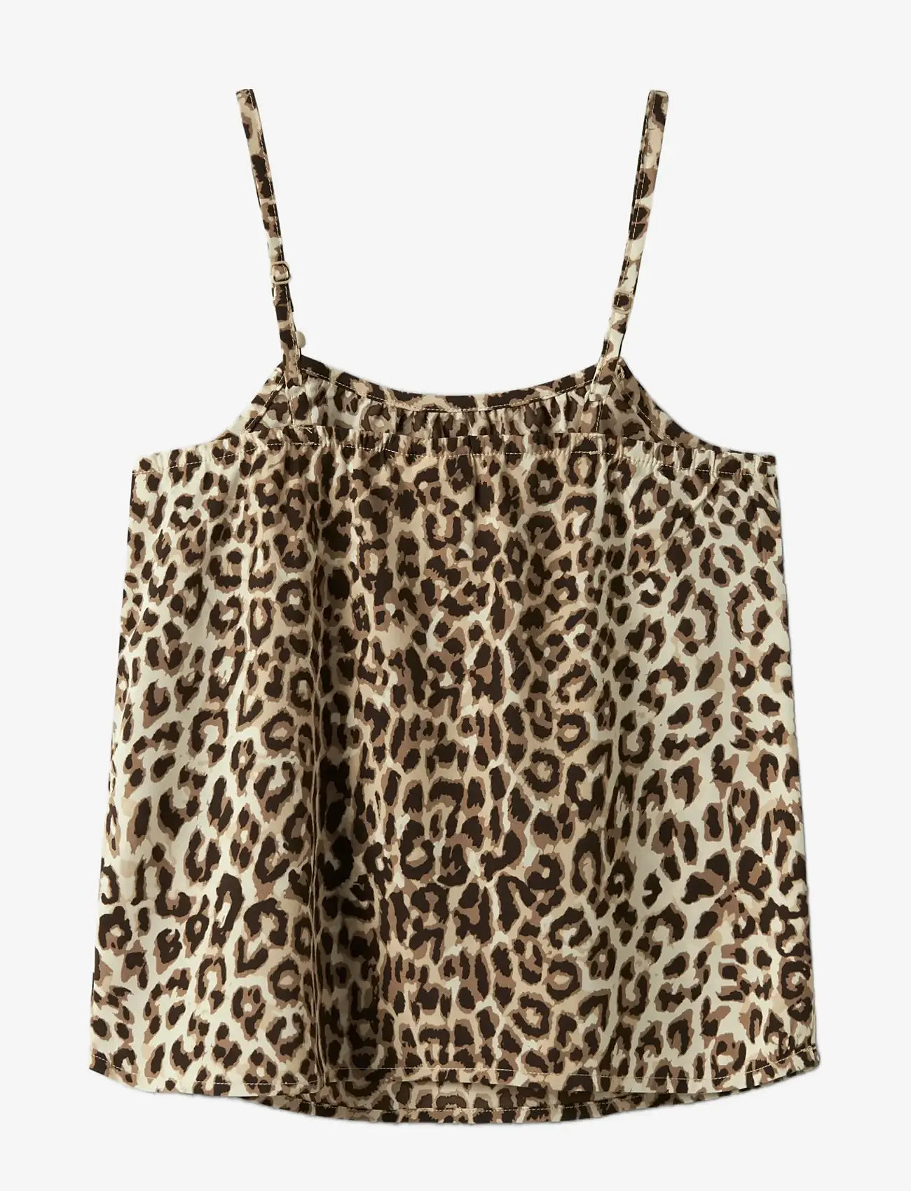 name it - NKFVINAYA STRAP TOP - varrukateta - black - 1