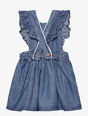 name it - NBFANA SL DNM DRESS 1007-TJ H - dungaree dresses - medium blue denim - 1