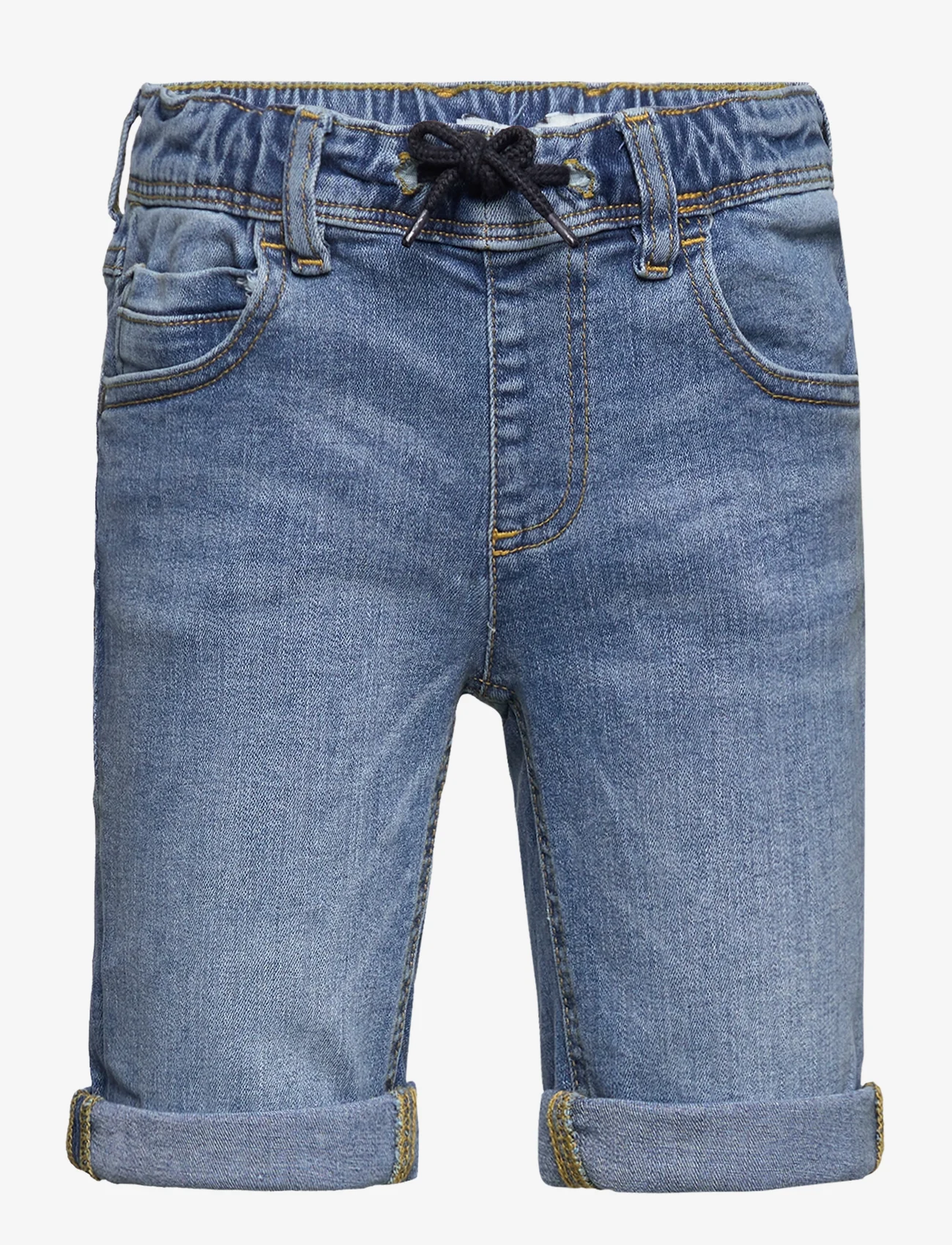 name it - NKMRYAN REG DNM SHORTS 1013-IS FT - jeansshorts - light blue denim - 0