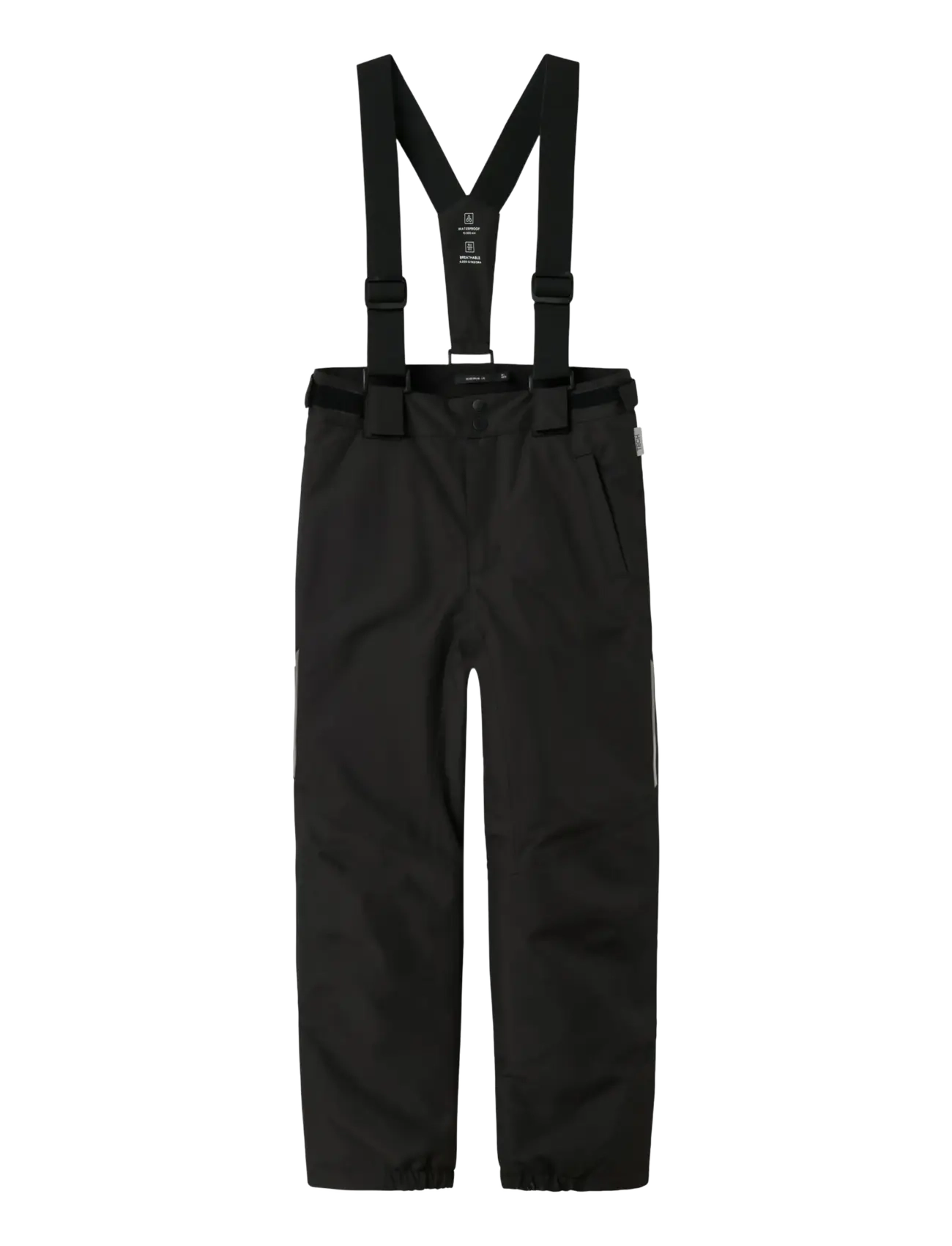 name it NKNSNOW10 PANT SOLID 1FO NOOS - Underdele - BLACK / black
