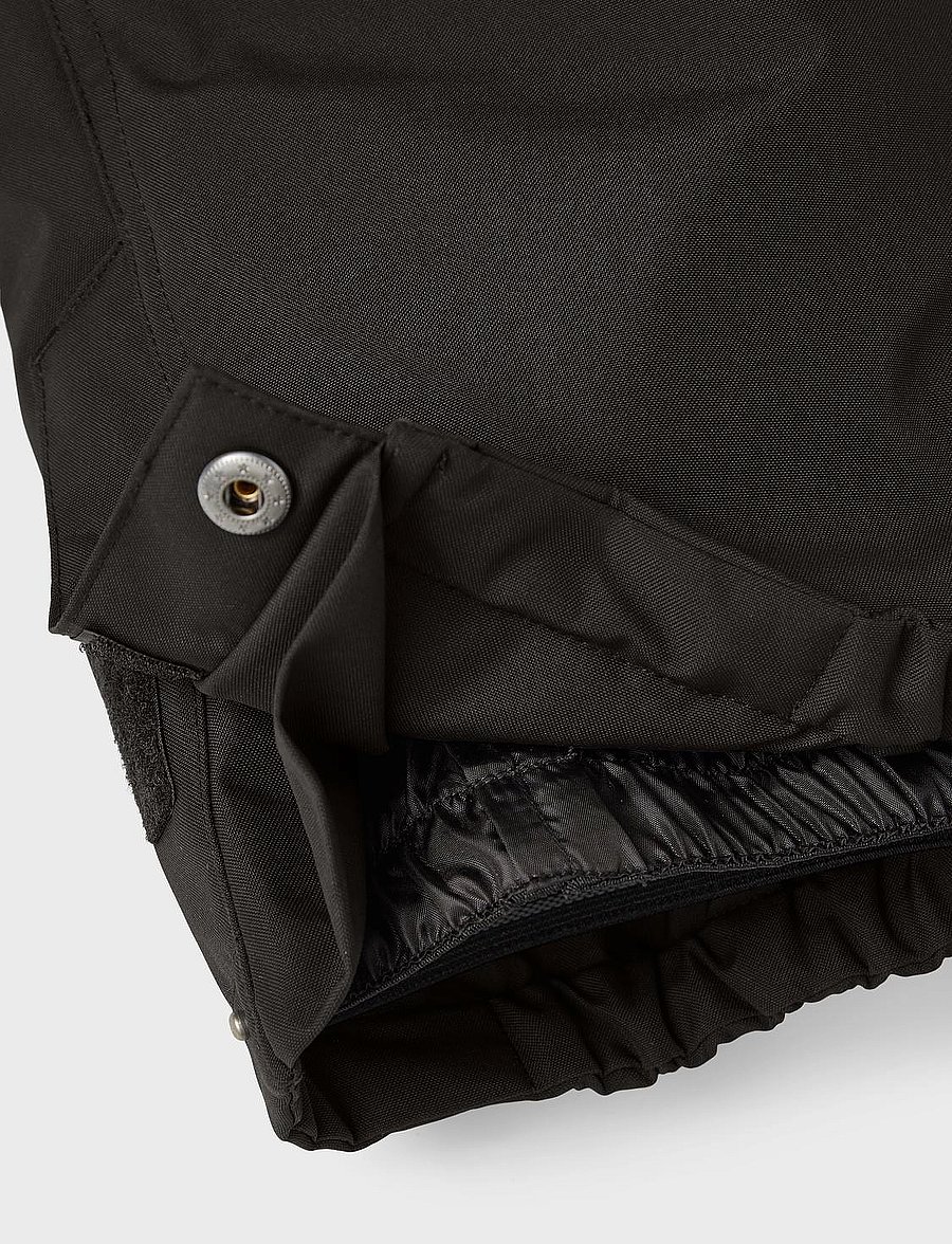 name it - NKNSNOW10 PANT SOLID 1FO NOOS - vinterbukser - black - 3