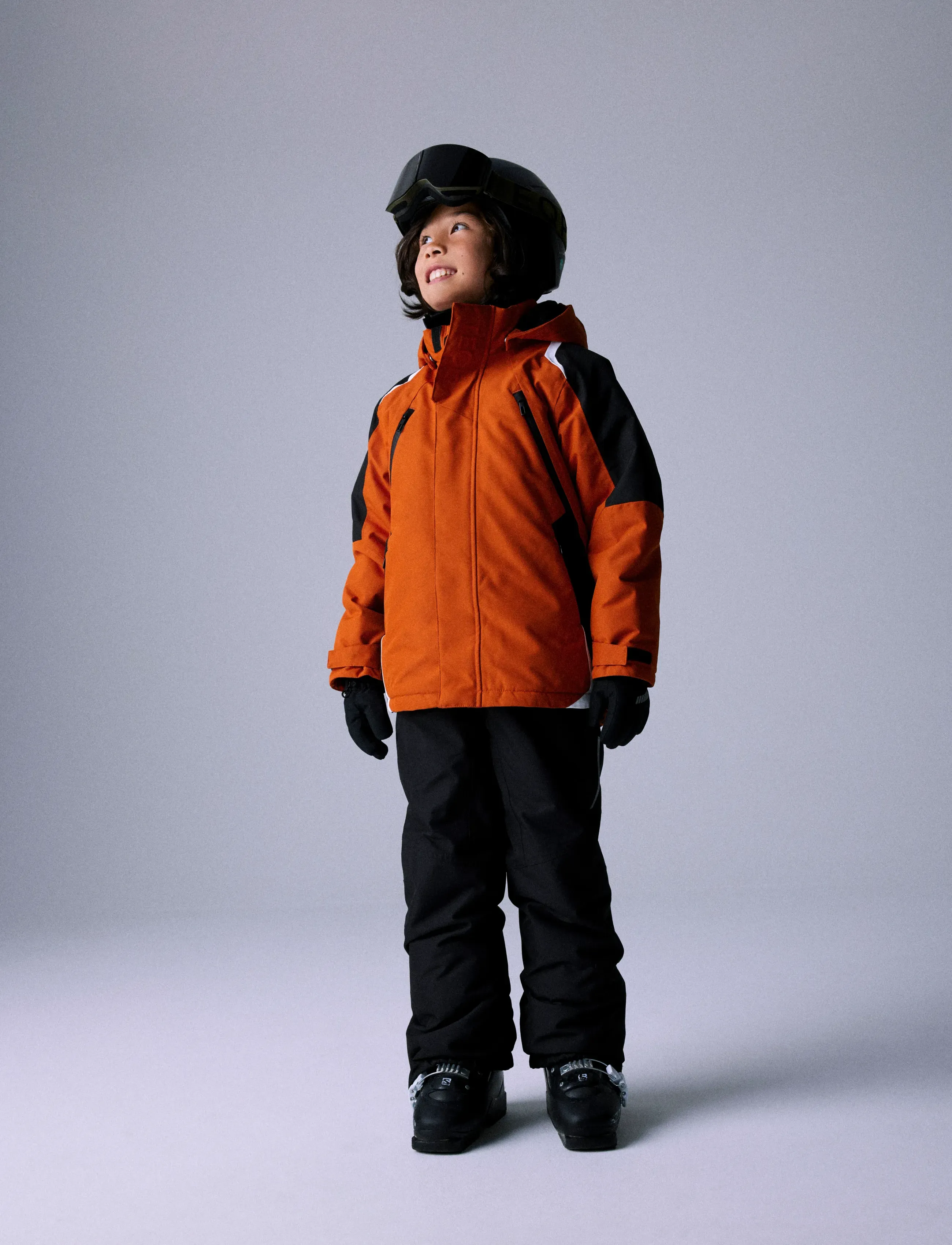 name it - NKNSNOW10 PANT SOLID 1FO NOOS - cover pants - black - 5